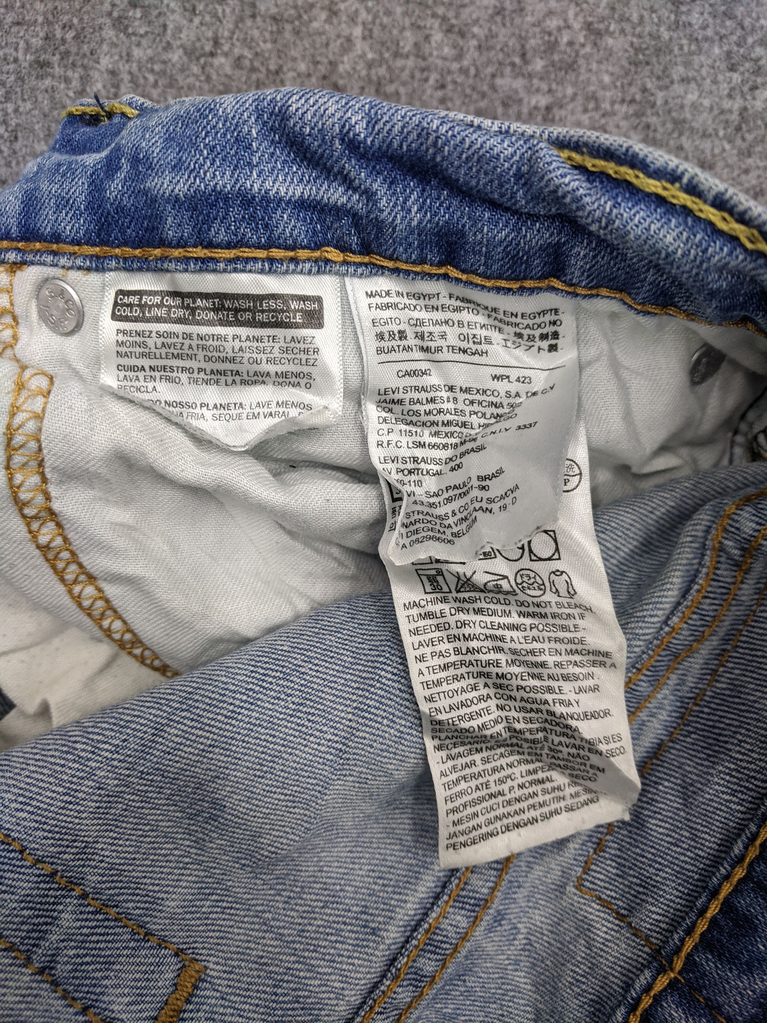 Levi's × Vintage Vintage Levis 511 Jeans DP0778 Size US 34 / EU 50 - 6 Thumbnail