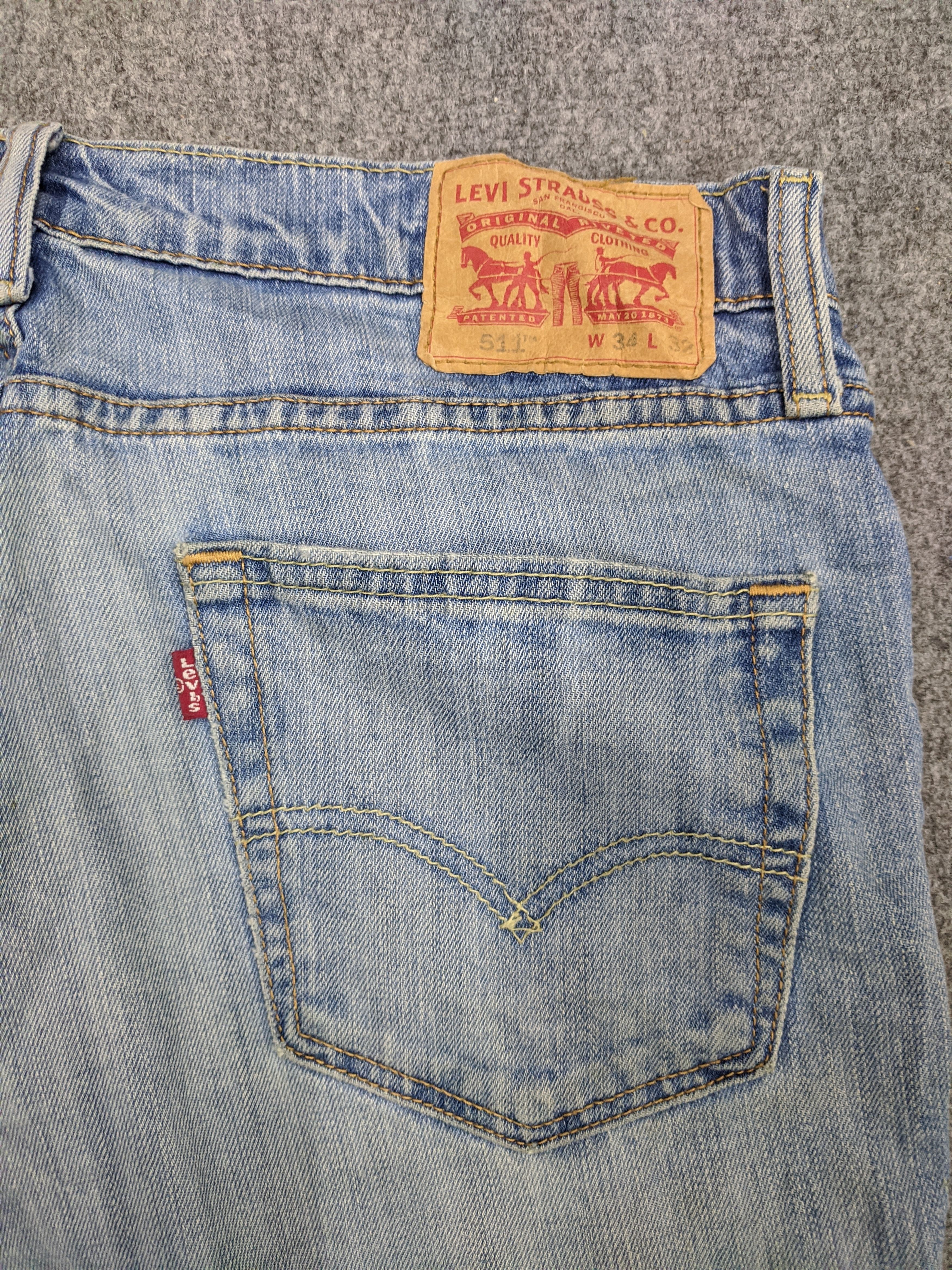 Levi's × Vintage Vintage Levis 511 Jeans DP0778 Size US 34 / EU 50 - 13 Thumbnail