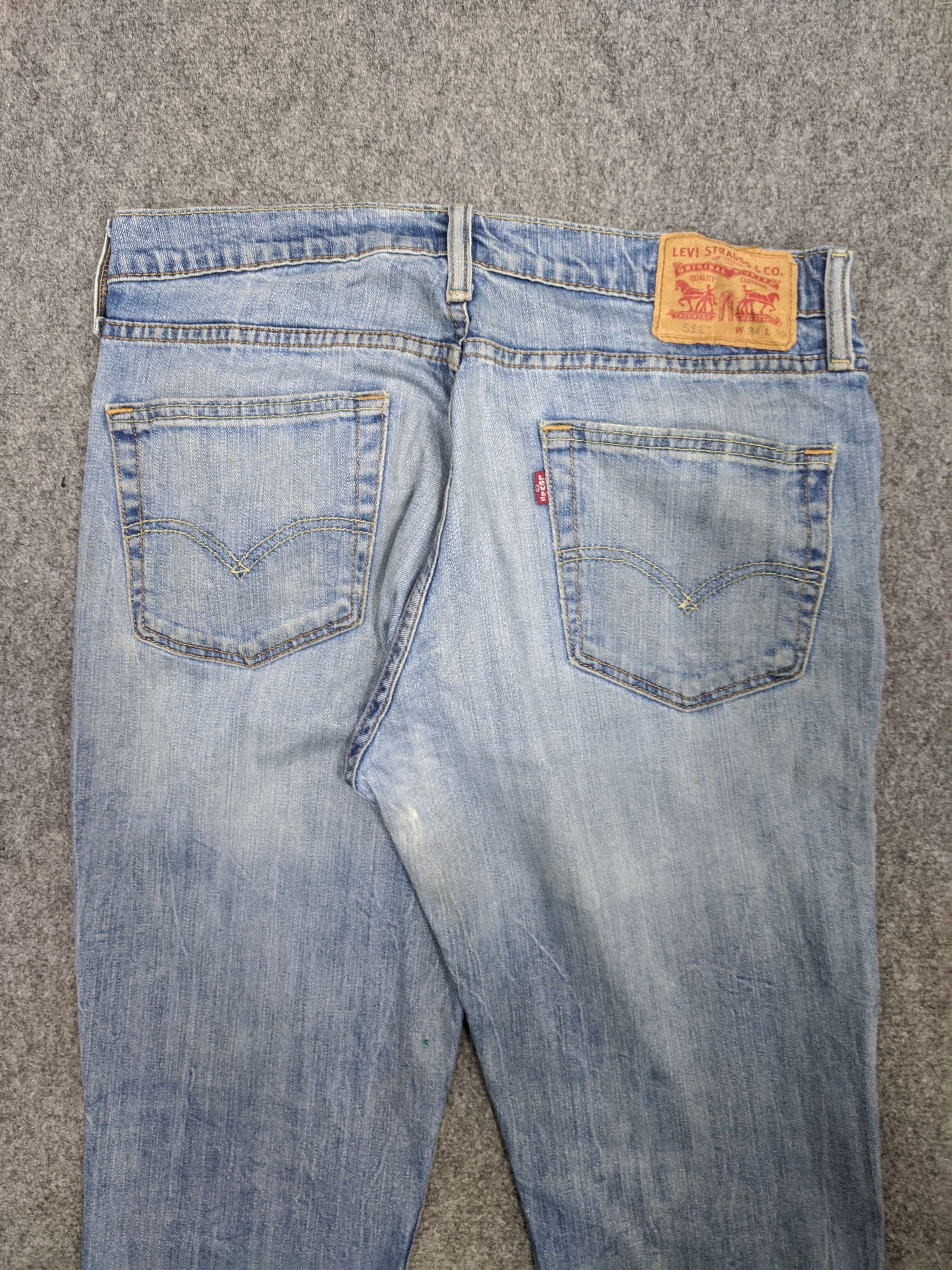 Levi's × Vintage Vintage Levis 511 Jeans DP0778 Size US 34 / EU 50 - 4 Thumbnail