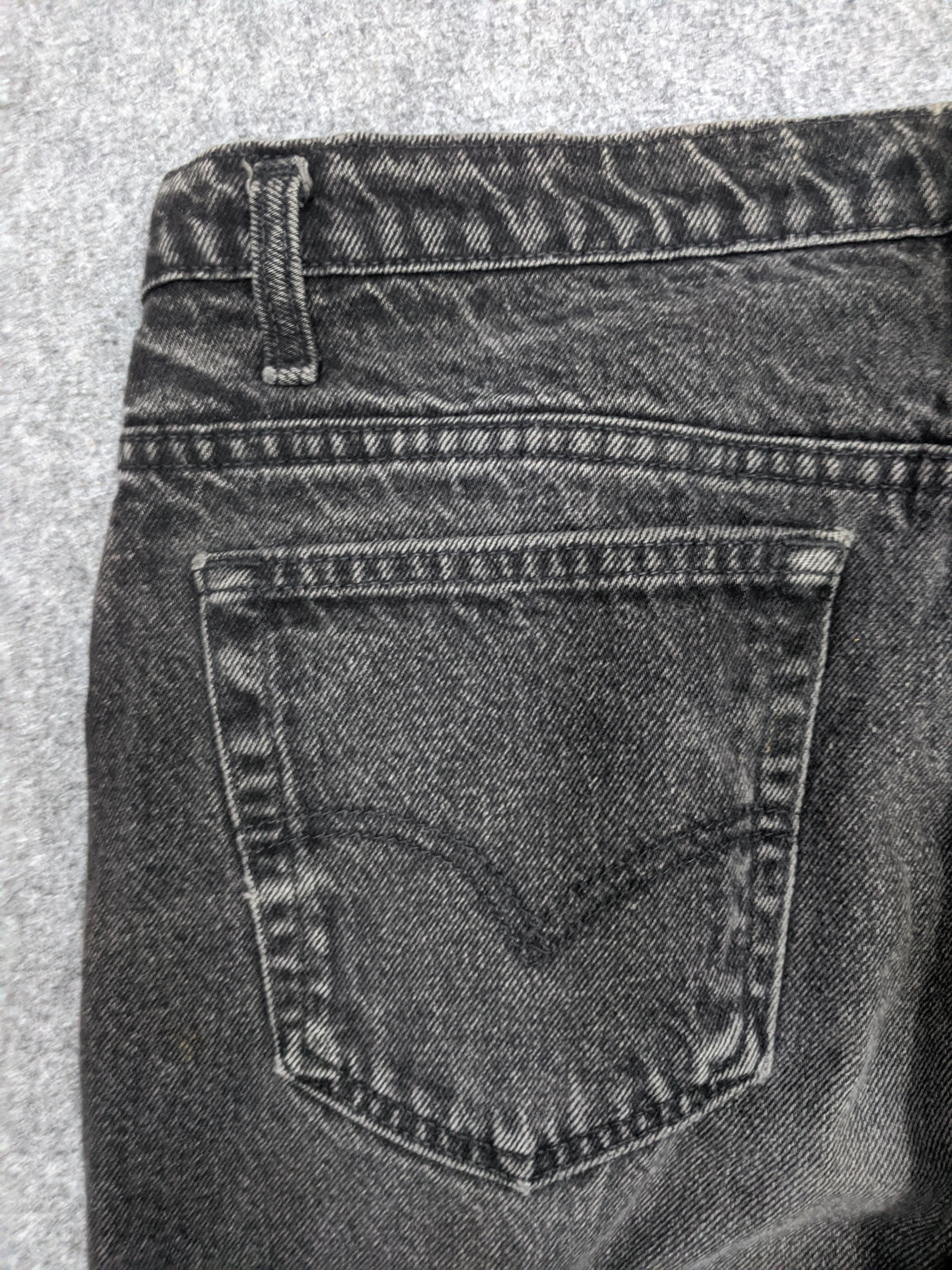 Levi's Vintage 80s Levis 535 Faded Black Jeans DP0779 Size US 36 / EU 52 - 13 Thumbnail