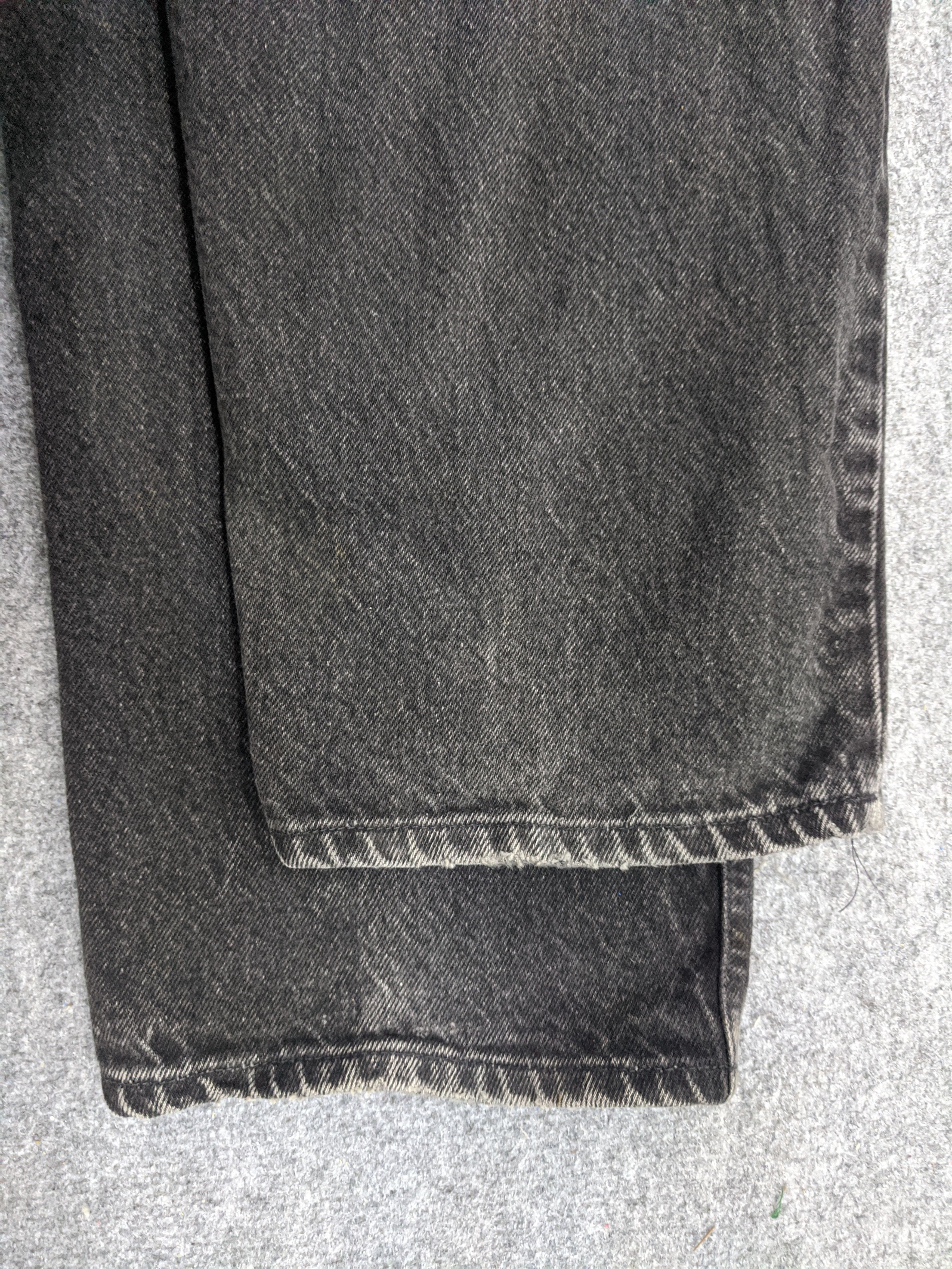 Levi's Vintage 80s Levis 535 Faded Black Jeans DP0779 Size US 36 / EU 52 - 16 Thumbnail