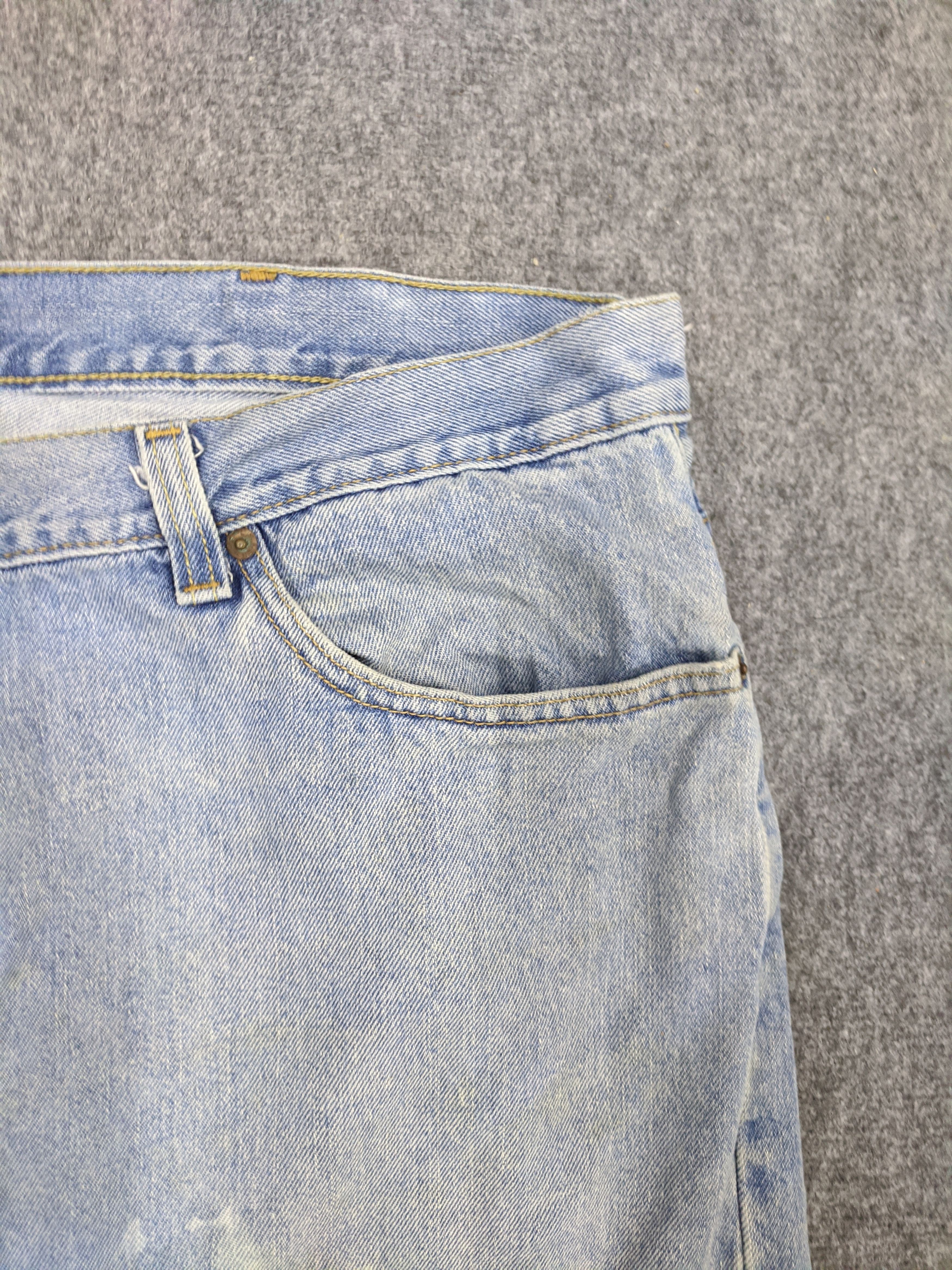 Levi's Vintage Levis 505 Light Wash Jeans DP0785 Size US 43 - 9 Thumbnail