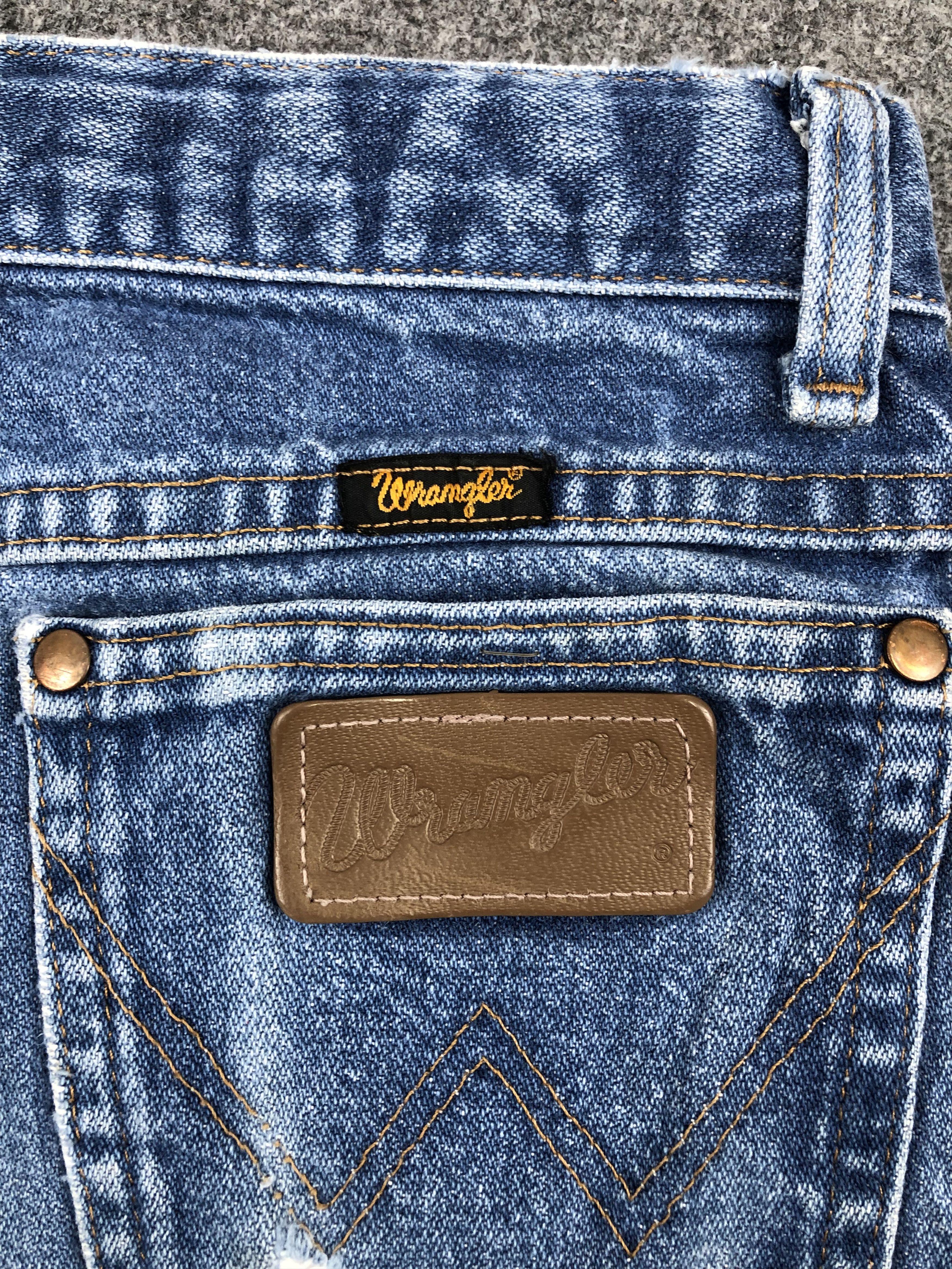Vintage Vintage Wrangler Blue Denim Jeans DP1680 Size US 28 / EU 44 - 5 Thumbnail