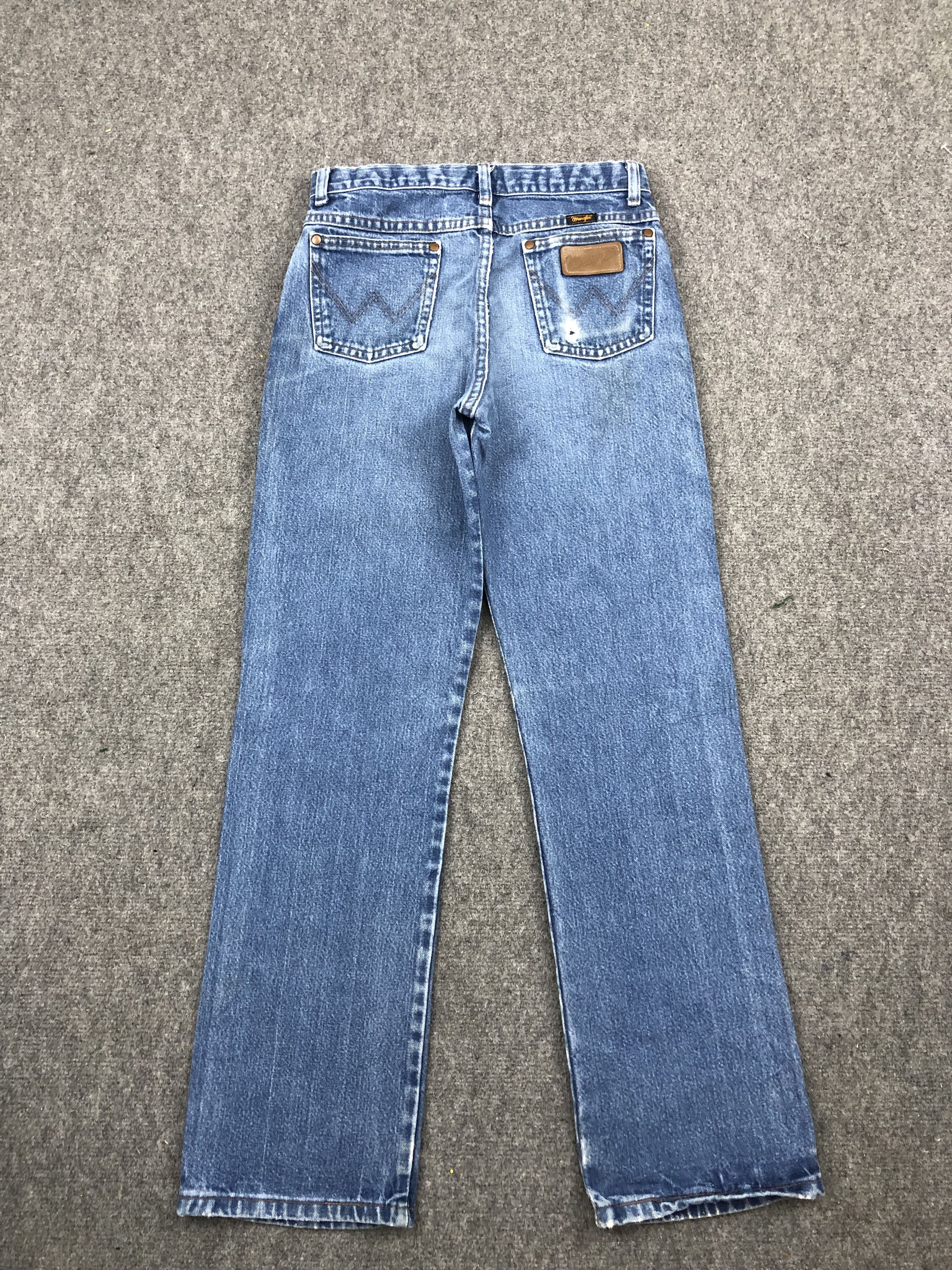 Vintage Vintage Wrangler Blue Denim Jeans DP1680 Size US 28 / EU 44 - 3 Thumbnail