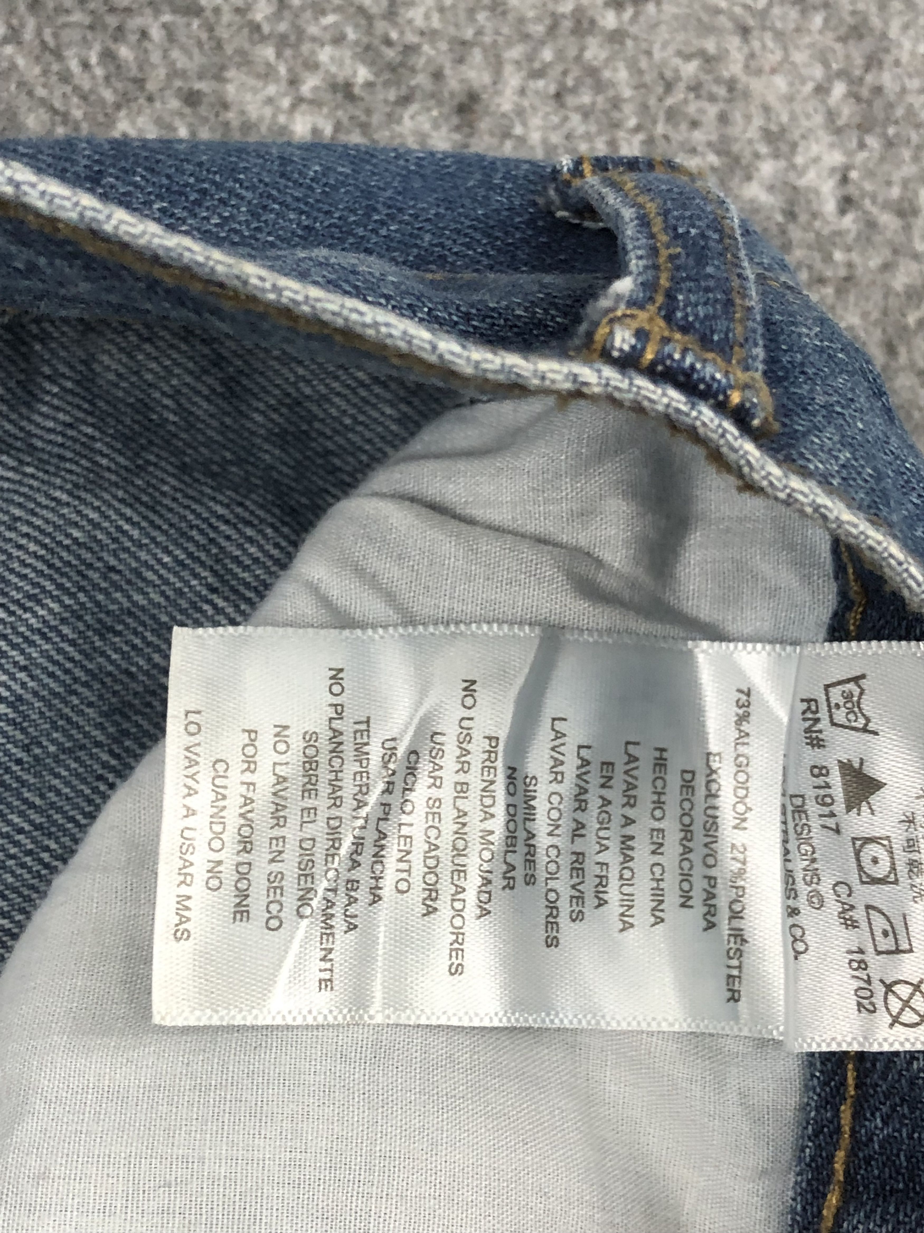 Levi's Vintage Levis 505 Blue Denim Jeans DP1683 Size US 29 - 9 Thumbnail