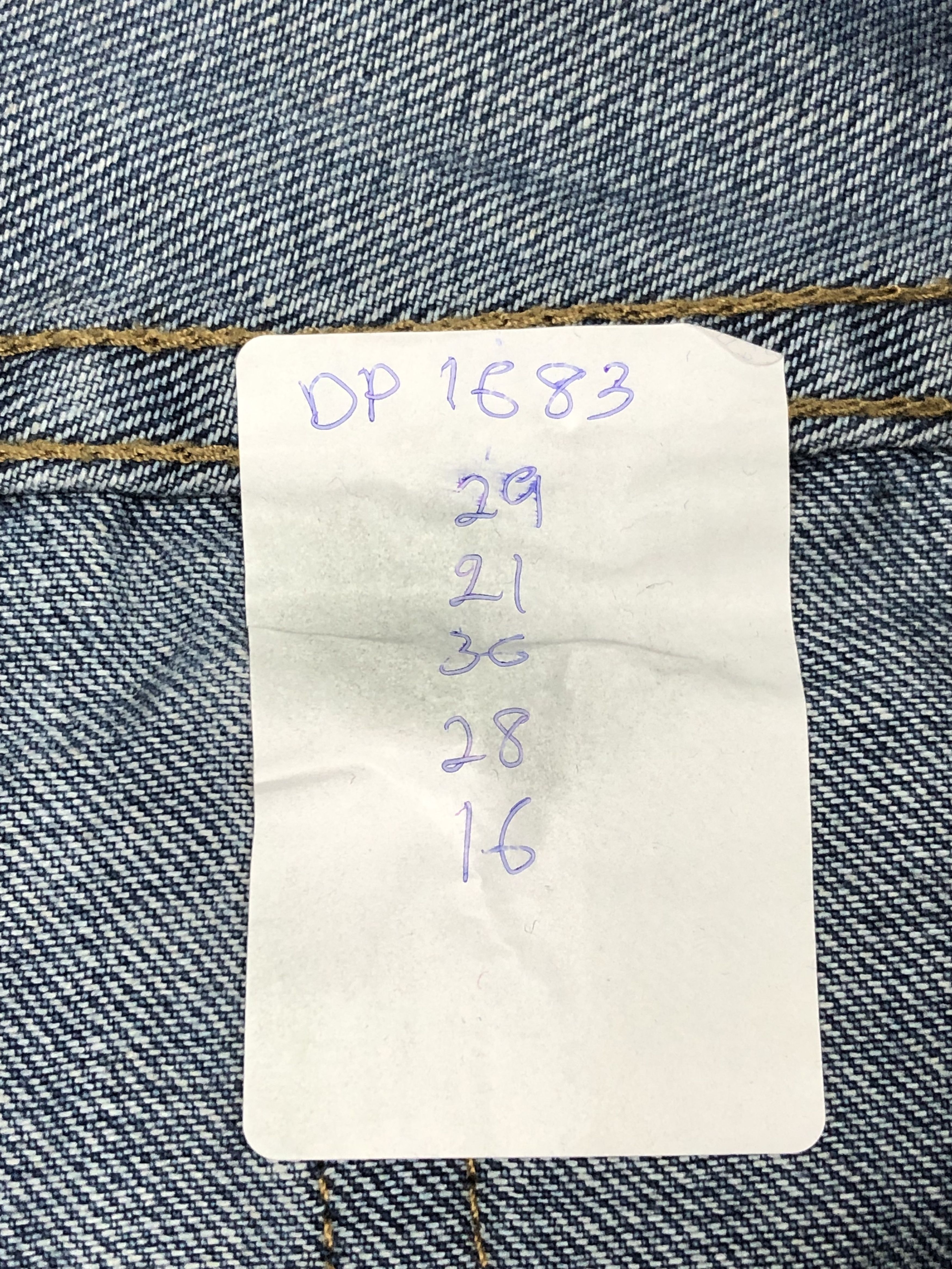 Levi's Vintage Levis 505 Blue Denim Jeans DP1683 Size US 29 - 13 Thumbnail