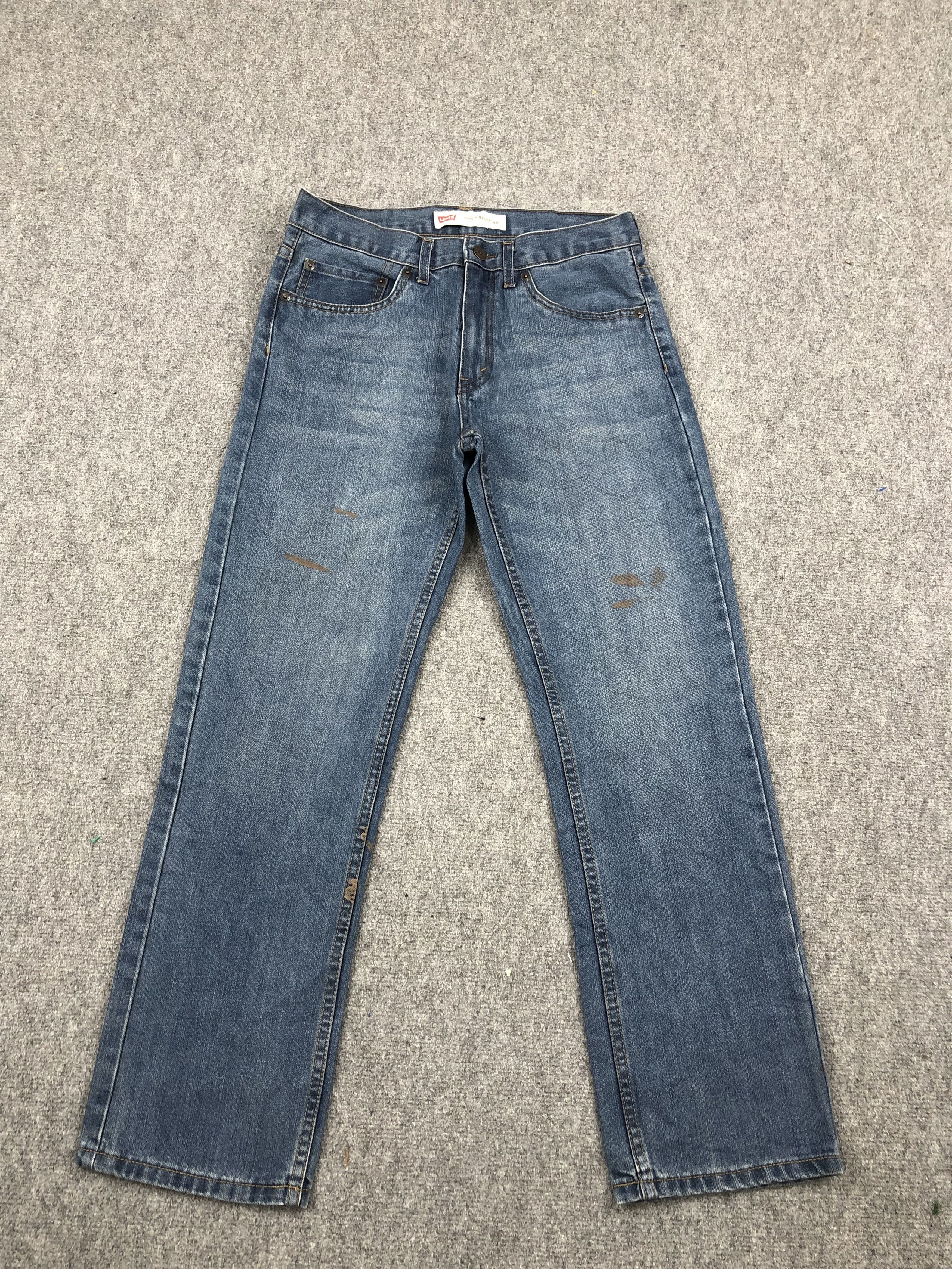 Levi's Vintage Levis 505 Blue Denim Jeans DP1683 Size US 29 - 1 Thumbnail