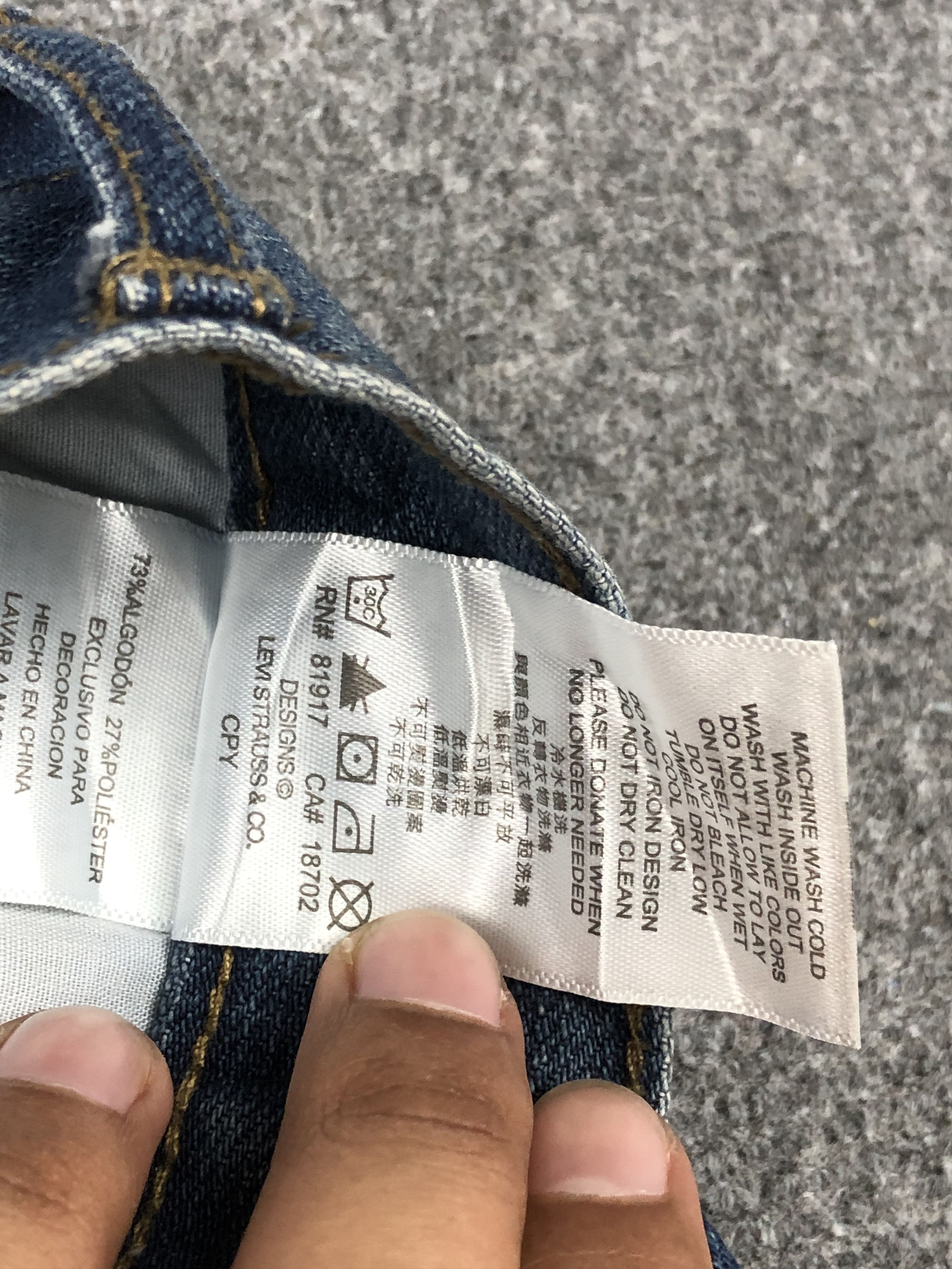 Levi's Vintage Levis 505 Blue Denim Jeans DP1683 Size US 29 - 10 Thumbnail