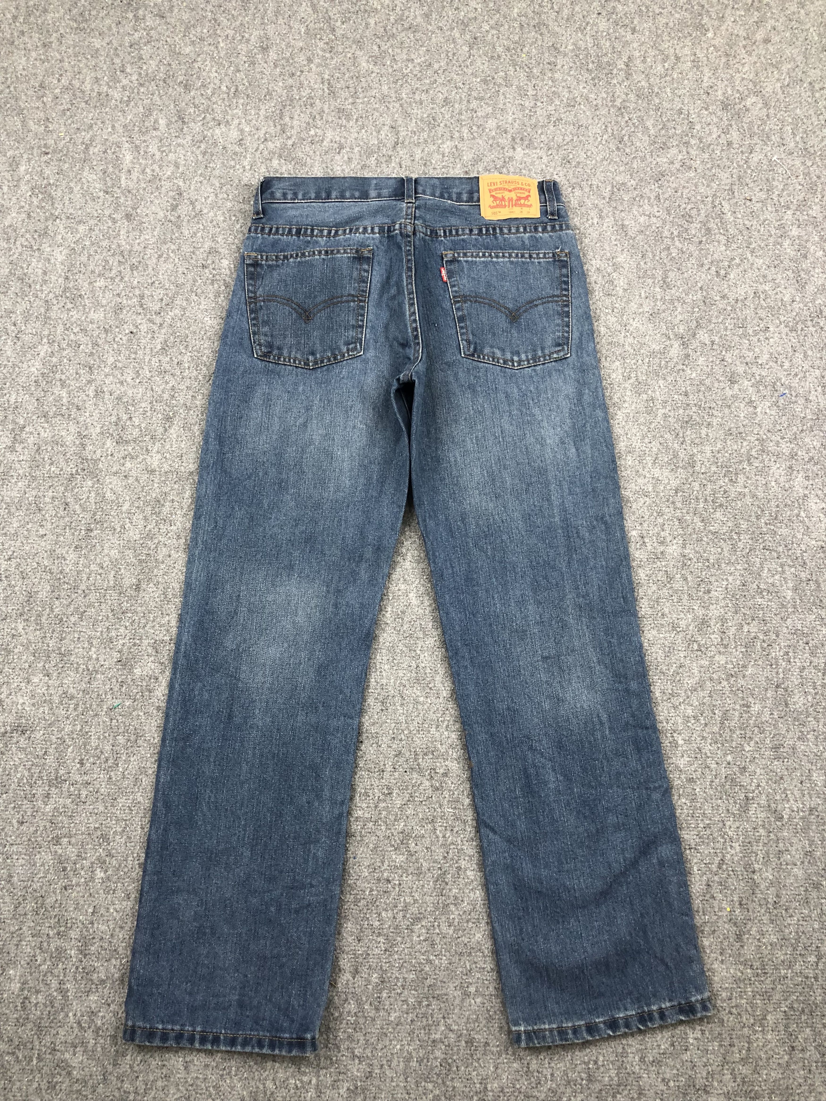 Levi's Vintage Levis 505 Blue Denim Jeans DP1683 Size US 29 - 3 Thumbnail