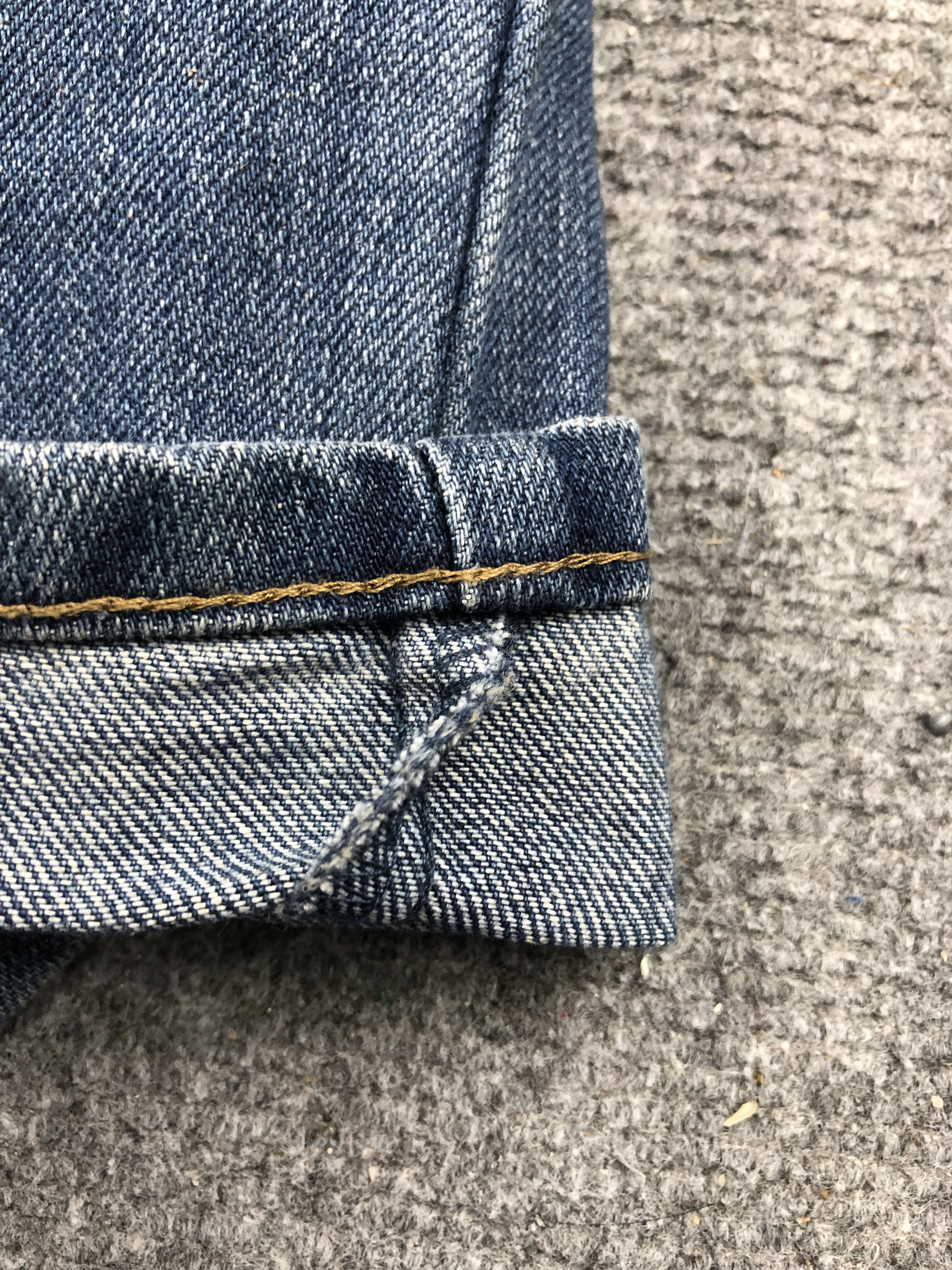 Levi's Vintage Levis 505 Blue Denim Jeans DP1683 Size US 29 - 11 Thumbnail