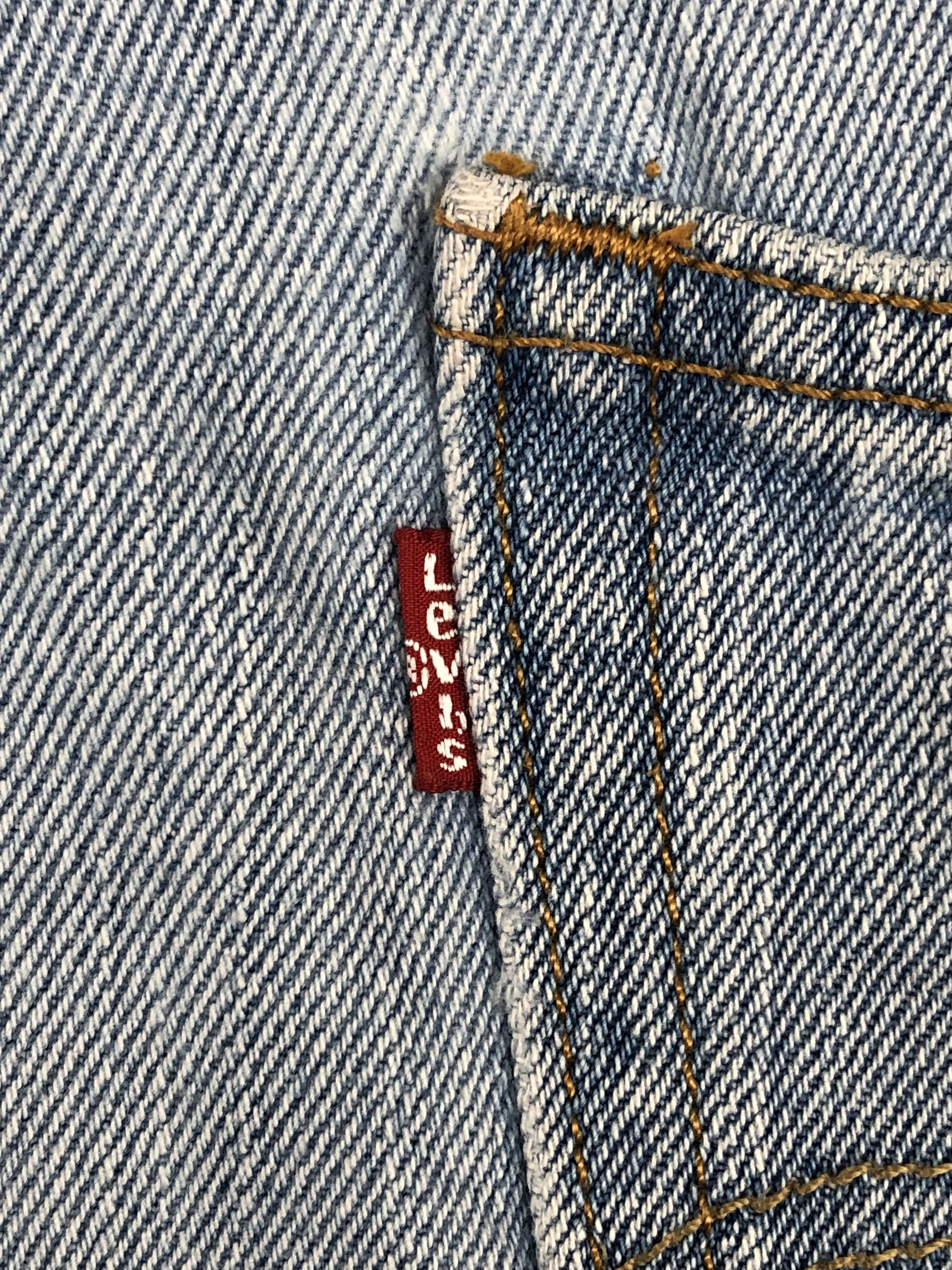 Levi's Vintage Levis 550 Light Wash Jeans DP1684 Size US 36 / EU 52 - 6 Thumbnail