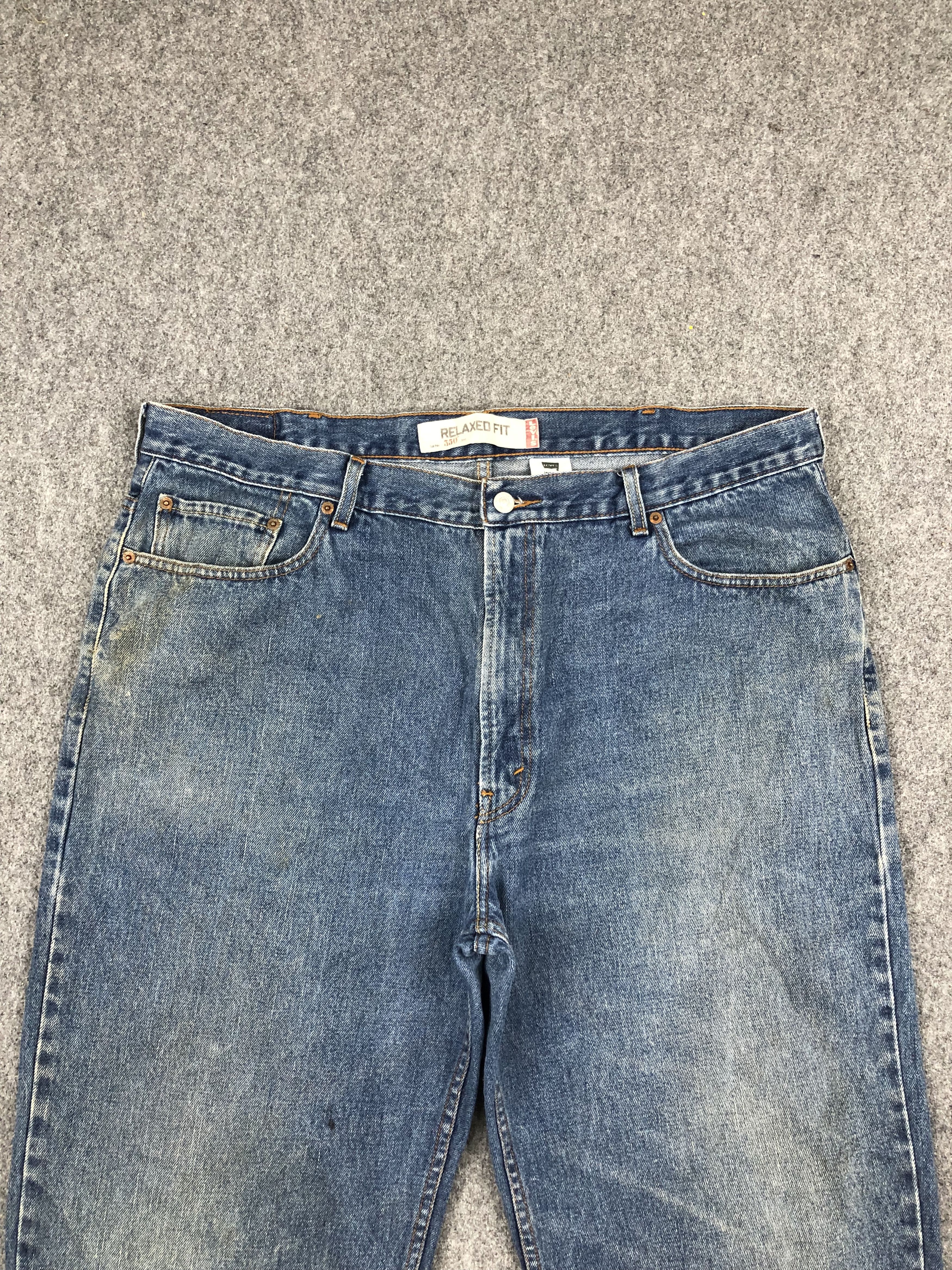 Levi's Vintage Levis 550 Denim DP1687 Size US 41 - 2 Thumbnail