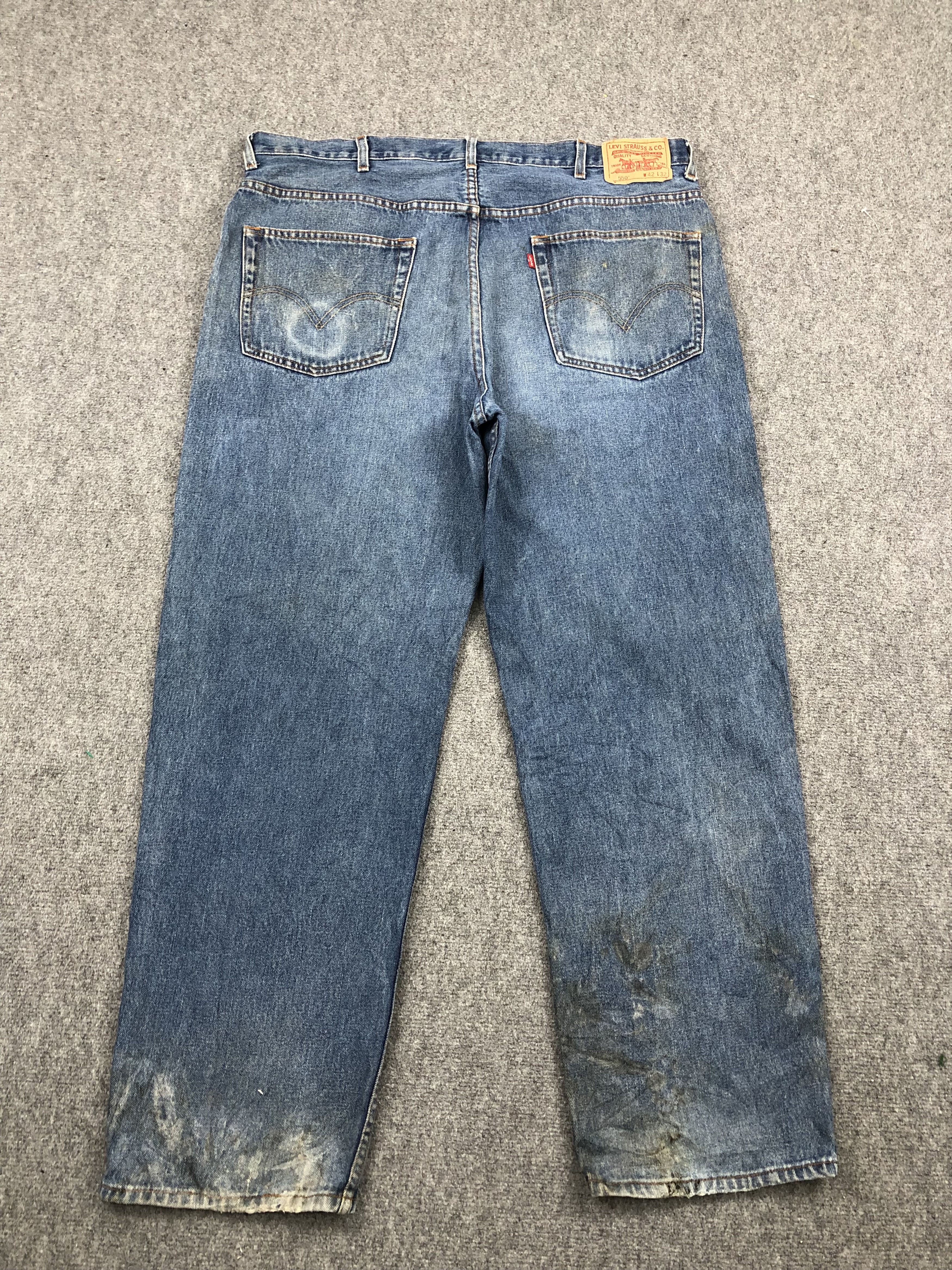 Levi's Vintage Levis 550 Denim DP1687 Size US 41 - 12 Thumbnail