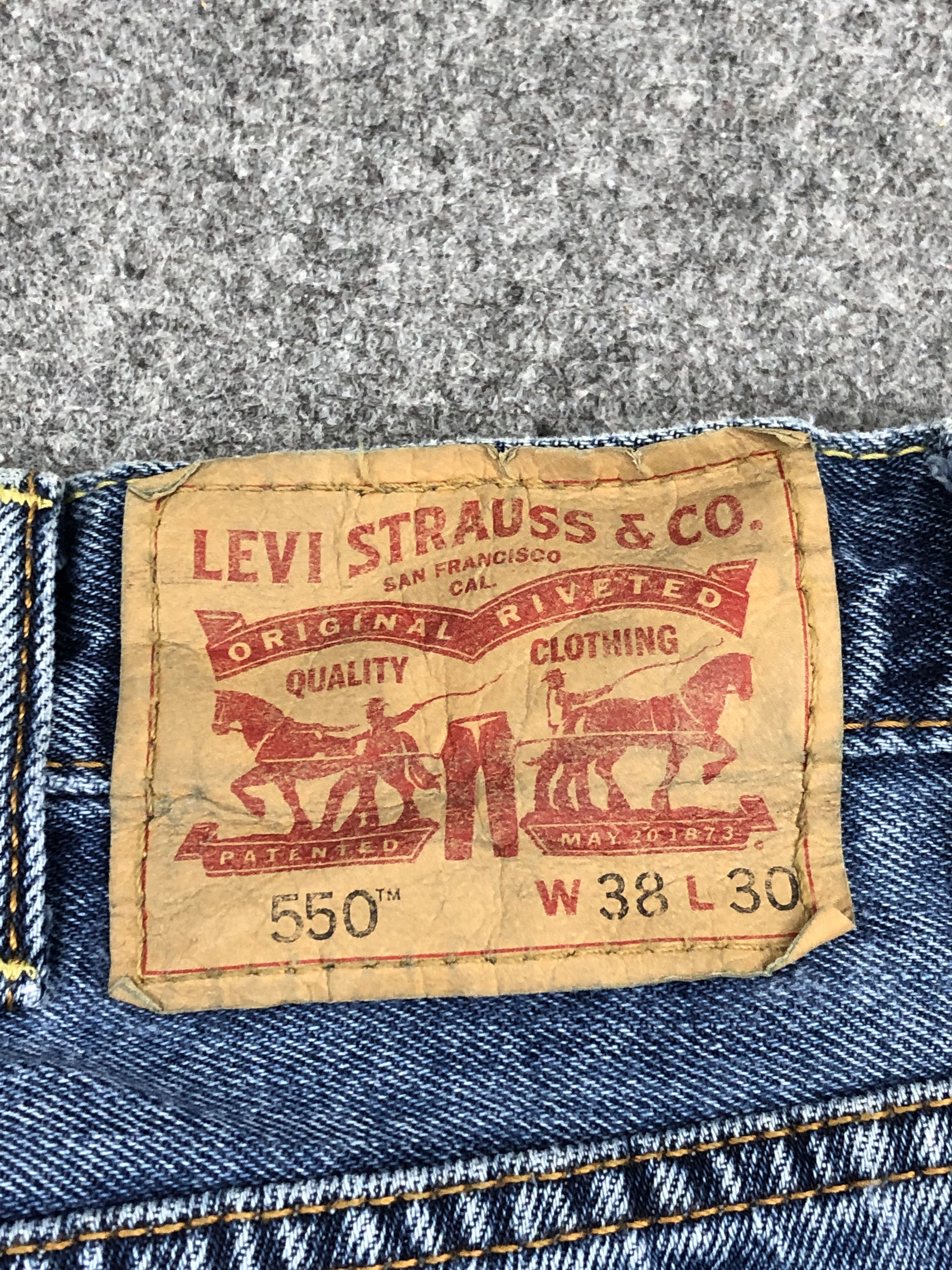 Levi's Vintage Levis 550 Jeans DP1690 Size US 38 / EU 54 - 4 Thumbnail