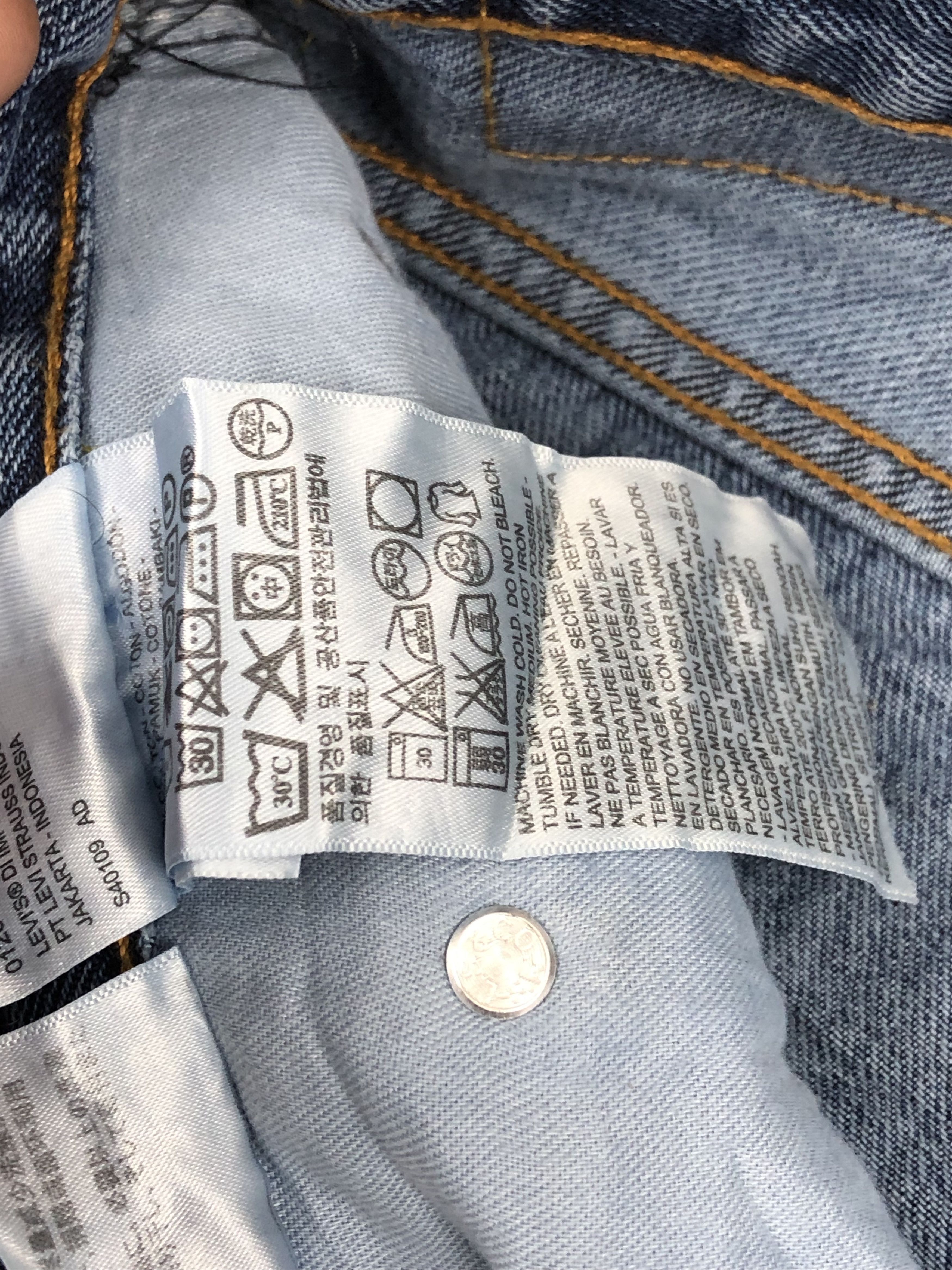 Levi's Vintage Levis 550 Jeans DP1690 Size US 38 / EU 54 - 8 Thumbnail