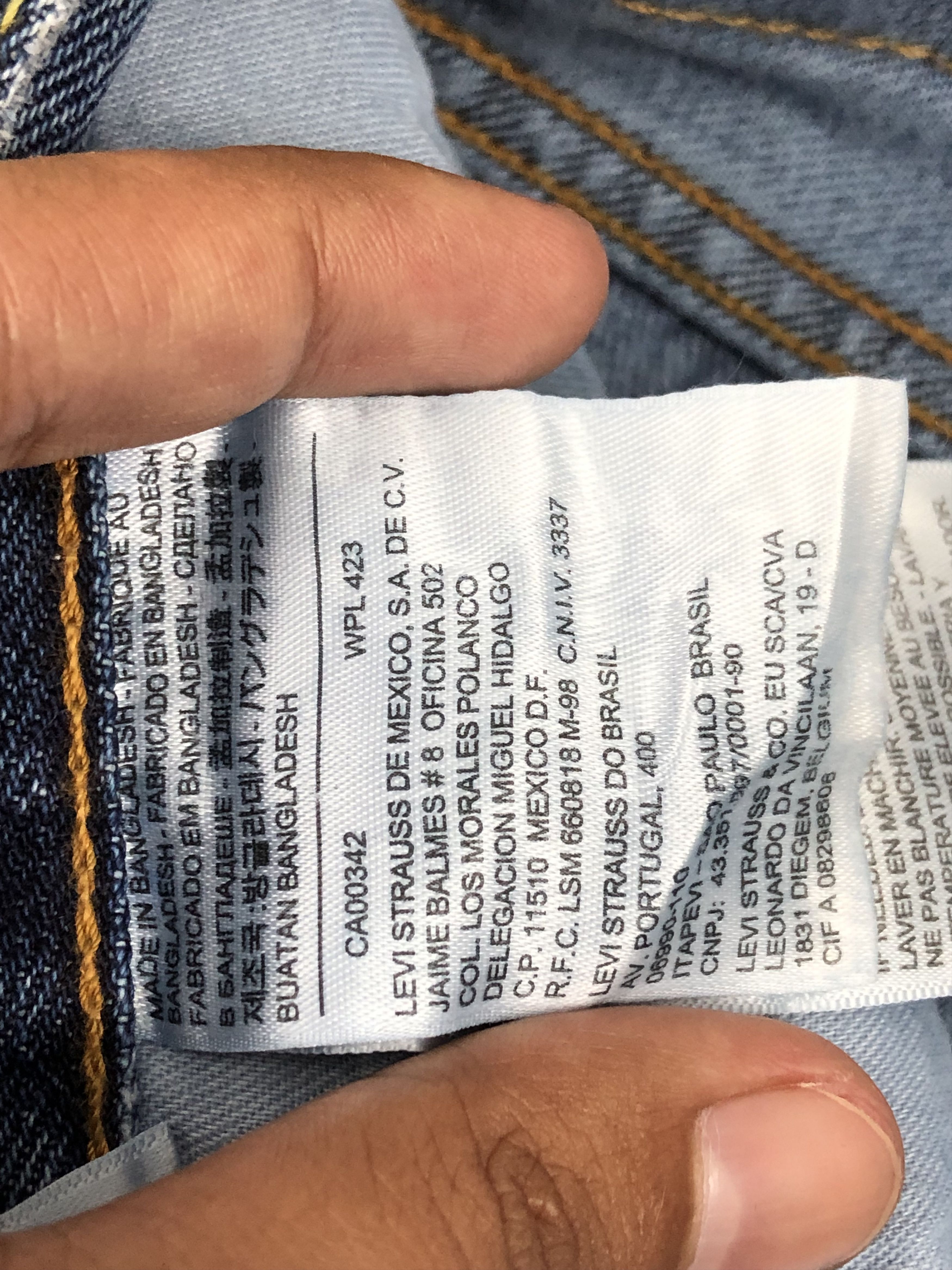 Levi's Vintage Levis 550 Jeans DP1690 Size US 38 / EU 54 - 7 Thumbnail