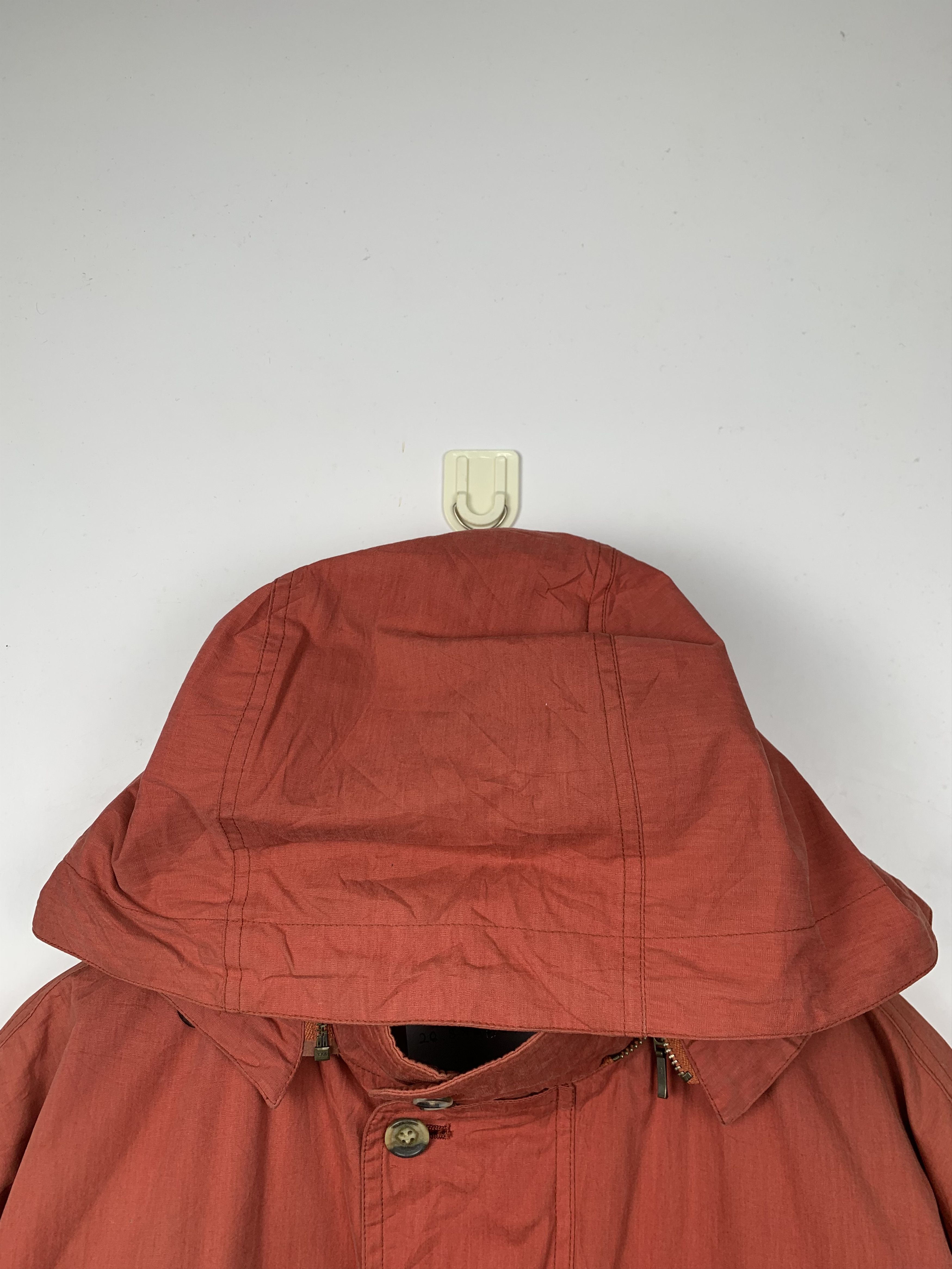 Vintage Vintage 90s Norman Hilton Hoodie Button Up Jacket J1155 Size US L / EU 52-54 / 3 - 5 Thumbnail