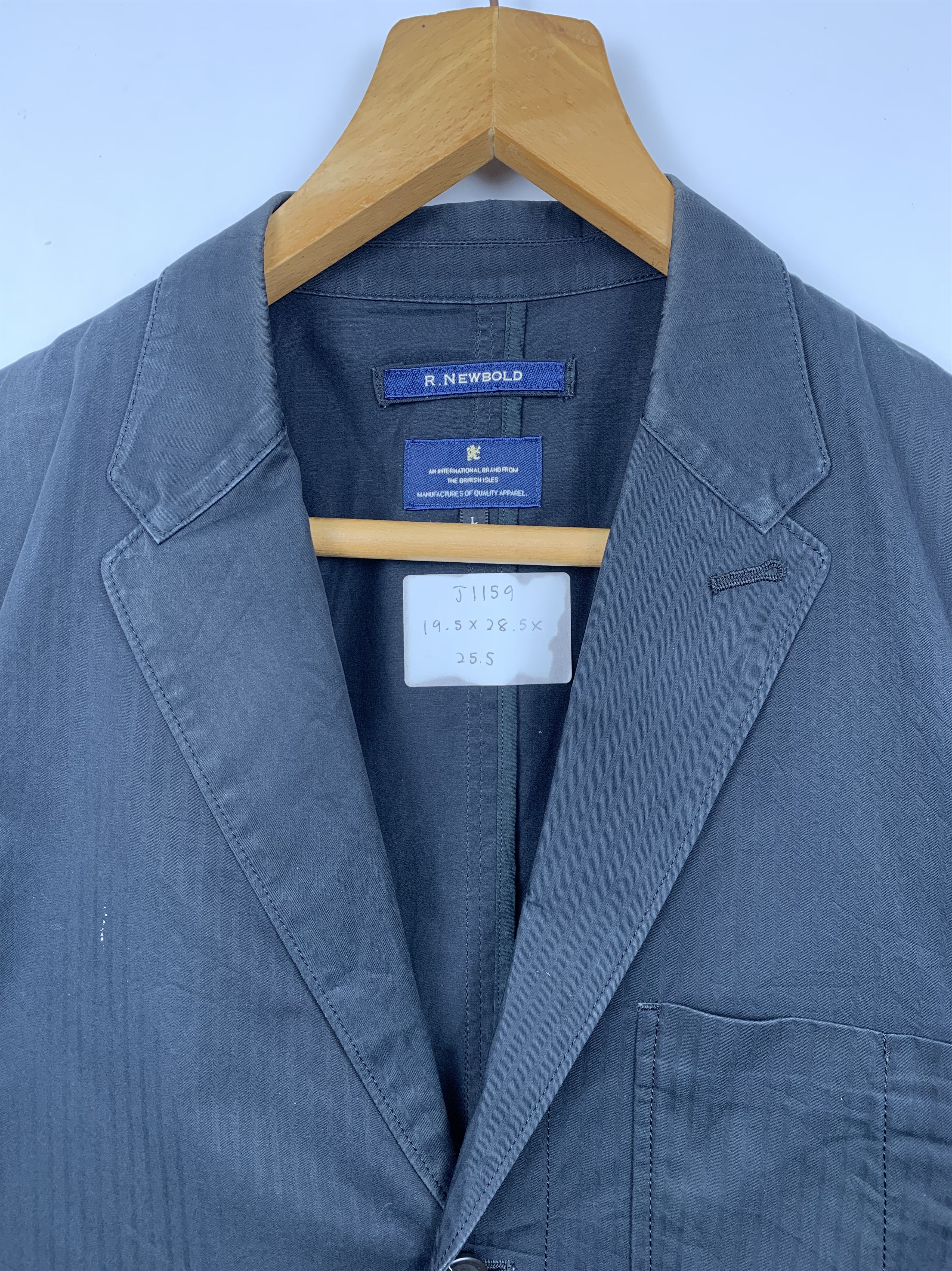 R.Newbold Vintage R.Newbold Blazer J1159 Size 38L - 6 Thumbnail