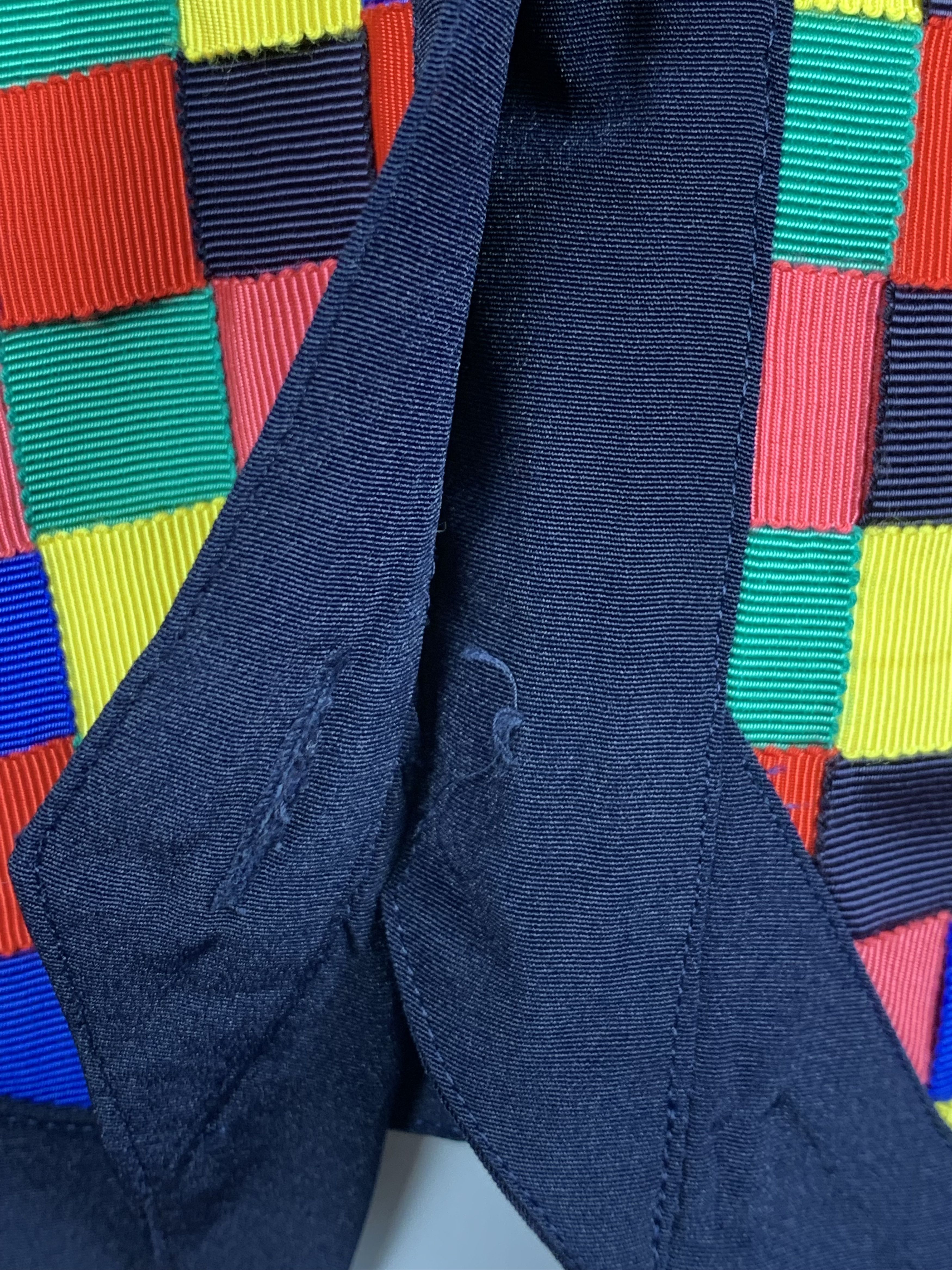 Japanese Brand Vintage Japanese Brand Multicolour Crop Top Cardigan J1179 Size US M / EU 48-50 / 2 - 5 Thumbnail