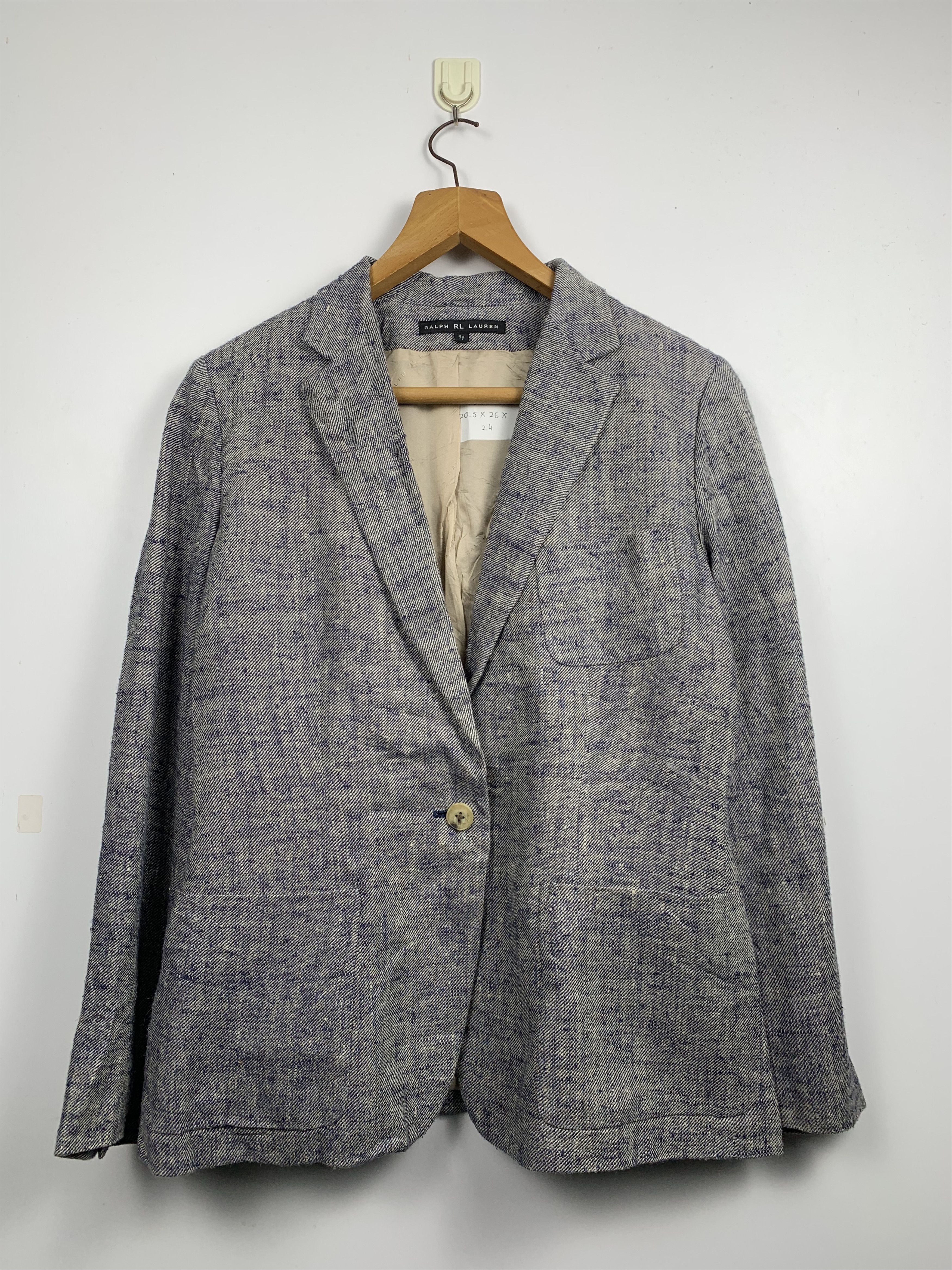 Ralph Lauren Vintage Ralph Lauren Suit Coat J1186 Size 38L - 1 Thumbnail
