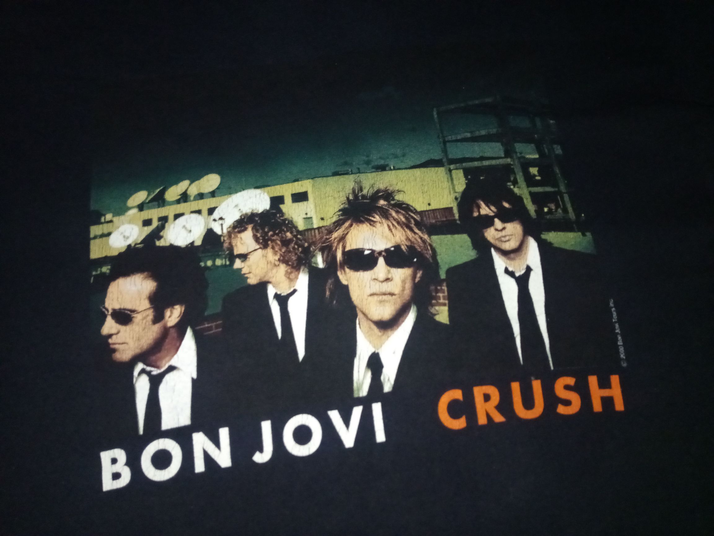 Bon Jovi × Other × Vintage Vintage Y2K 2000 Bon Jovi Crush shirt concert rock band tour Size US M / EU 48-50 / 2 - 1 Thumbnail