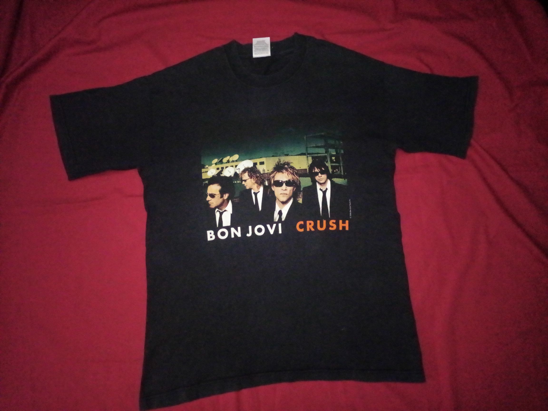 Bon Jovi × Other × Vintage Vintage Y2K 2000 Bon Jovi Crush shirt concert rock band tour Size US M / EU 48-50 / 2 - 2 Thumbnail