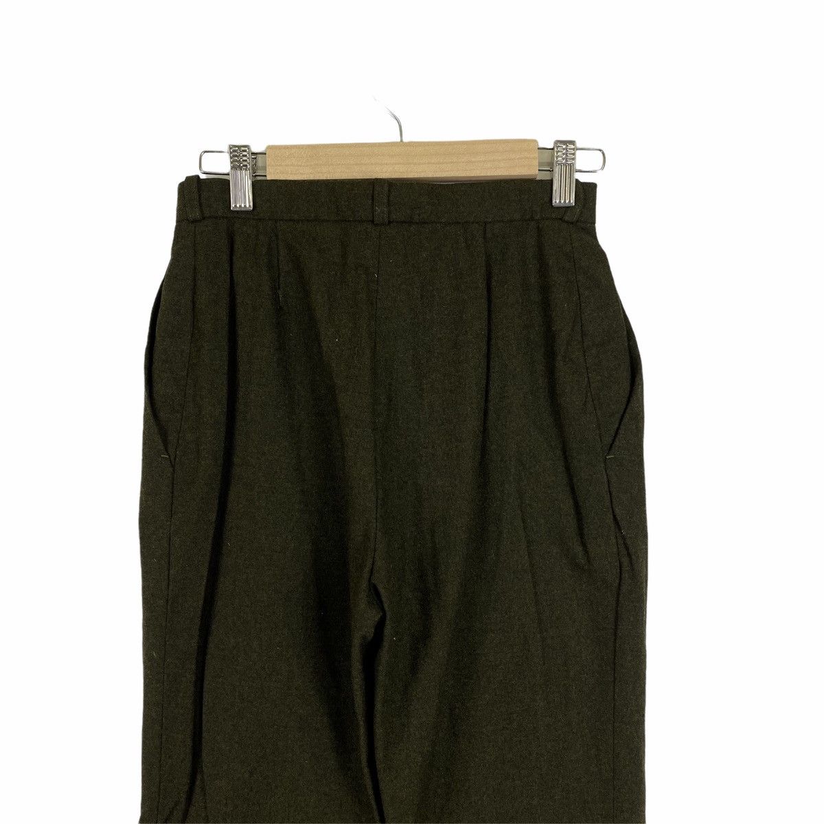 Celine CELINE Paris Fashion Designer Wool Trouser Casual Pants Size US 26 / EU 42 - 6 Thumbnail