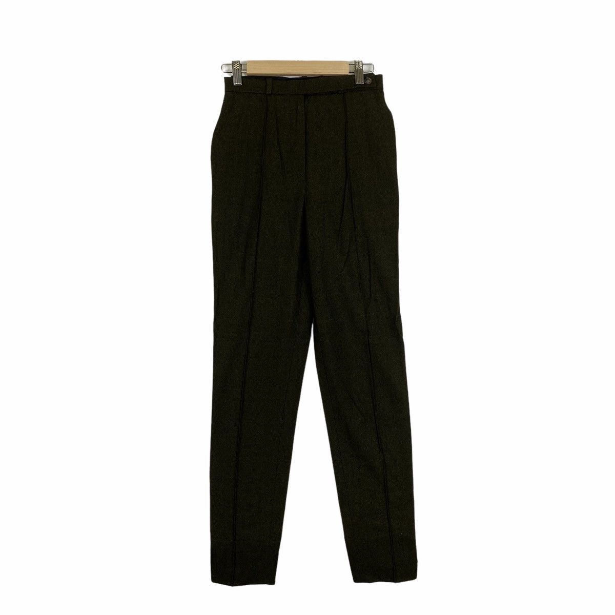 Celine CELINE Paris Fashion Designer Wool Trouser Casual Pants Size US 26 / EU 42 - 1 Thumbnail