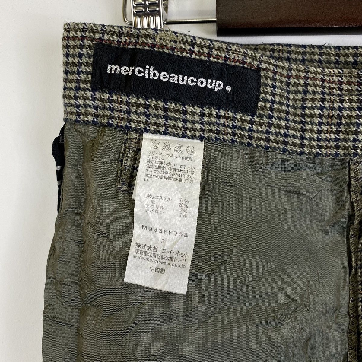 Issey Miyake × Japanese Brand × mercibeaucoup Vintage ISSEY MIYAKE MERCIBEAUCOUP Japanese Brand Wool Pant Size US 30 / EU 46 - 10 Thumbnail