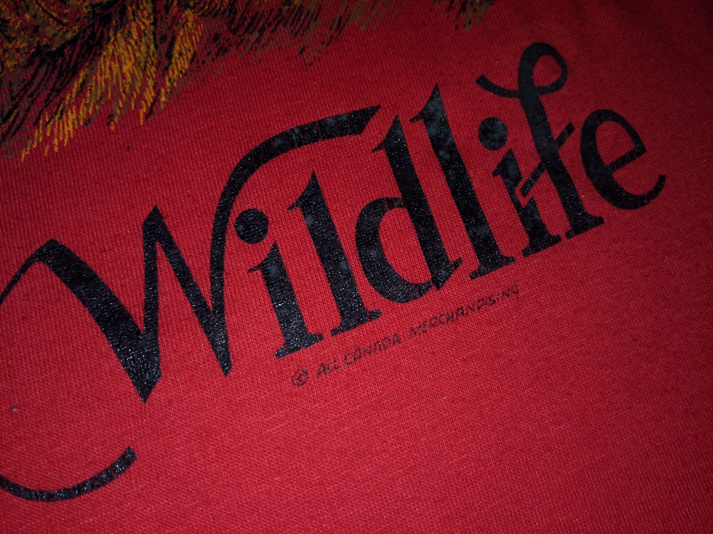 Vintage VTG Animal Eagle Canada Wildlife tshirt 80s vintage Size US M / EU 48-50 / 2 - 3 Thumbnail