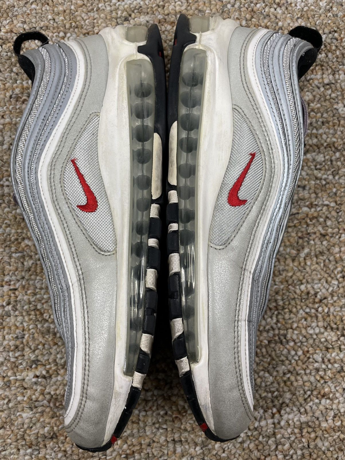 Nike Air Max 97 OG Qs Silver Bullet 2017 Size US 10 / EU 43 - 9 Thumbnail