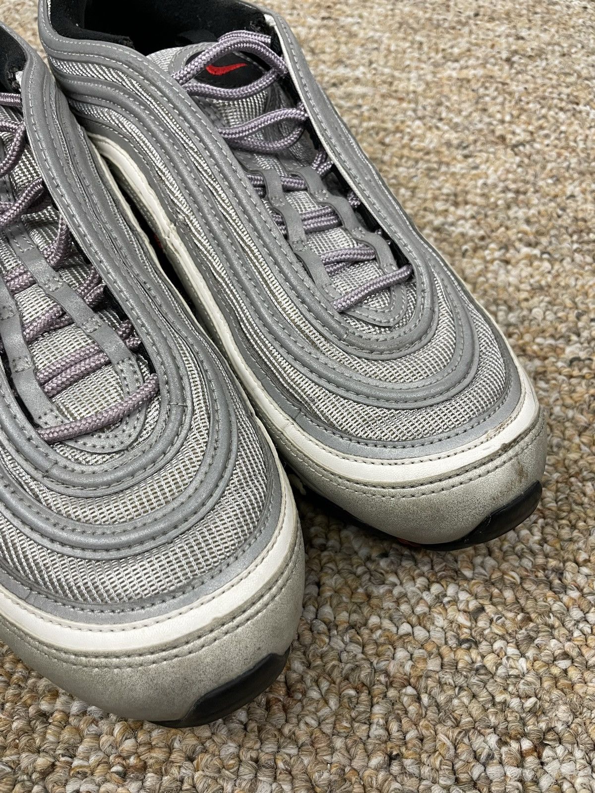 Nike Air Max 97 OG Qs Silver Bullet 2017 Size US 10 / EU 43 - 7 Thumbnail
