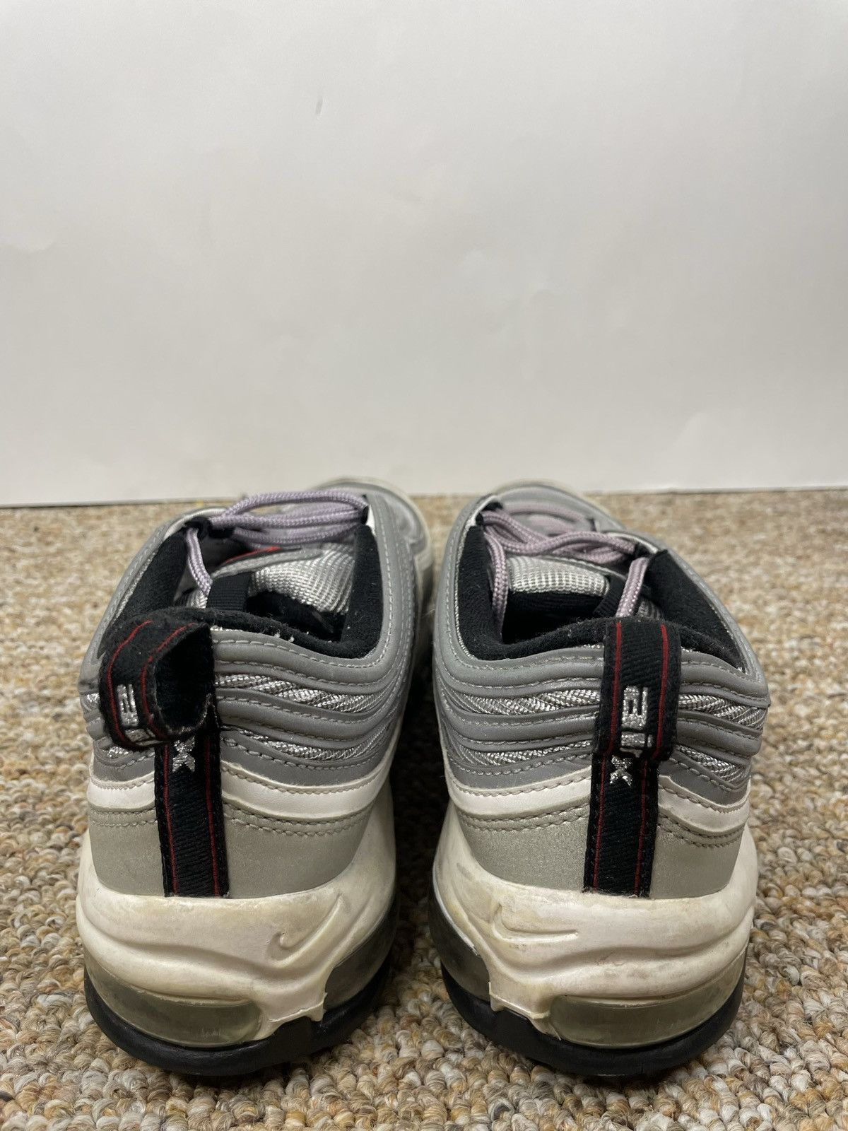 Nike Air Max 97 OG Qs Silver Bullet 2017 Size US 10 / EU 43 - 5 Thumbnail
