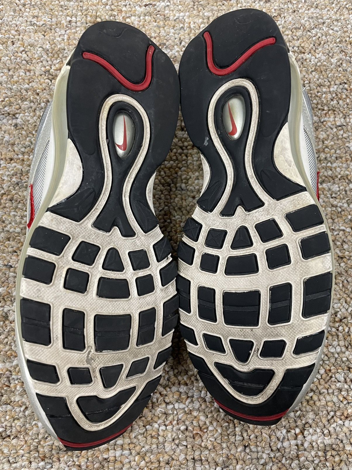 Nike Air Max 97 OG Qs Silver Bullet 2017 Size US 10 / EU 43 - 6 Thumbnail