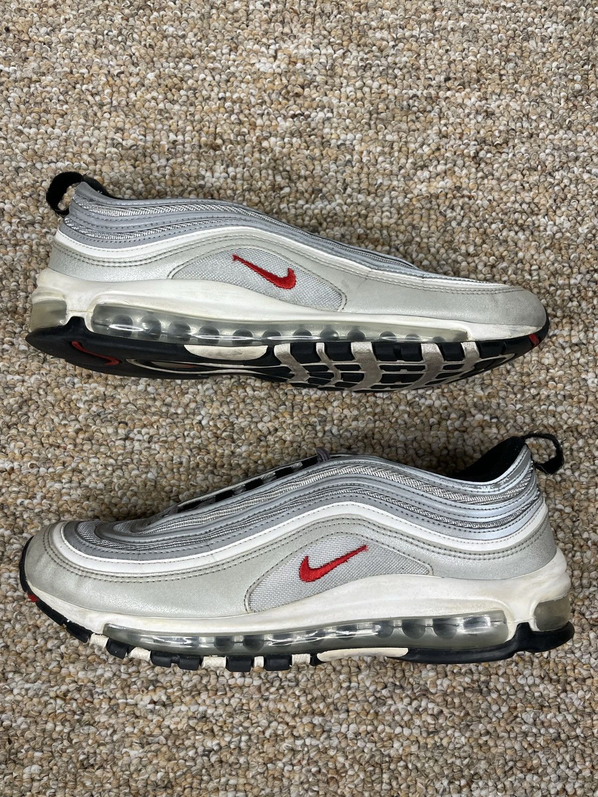 Nike Air Max 97 OG Qs Silver Bullet 2017 Size US 10 / EU 43 - 2 Thumbnail
