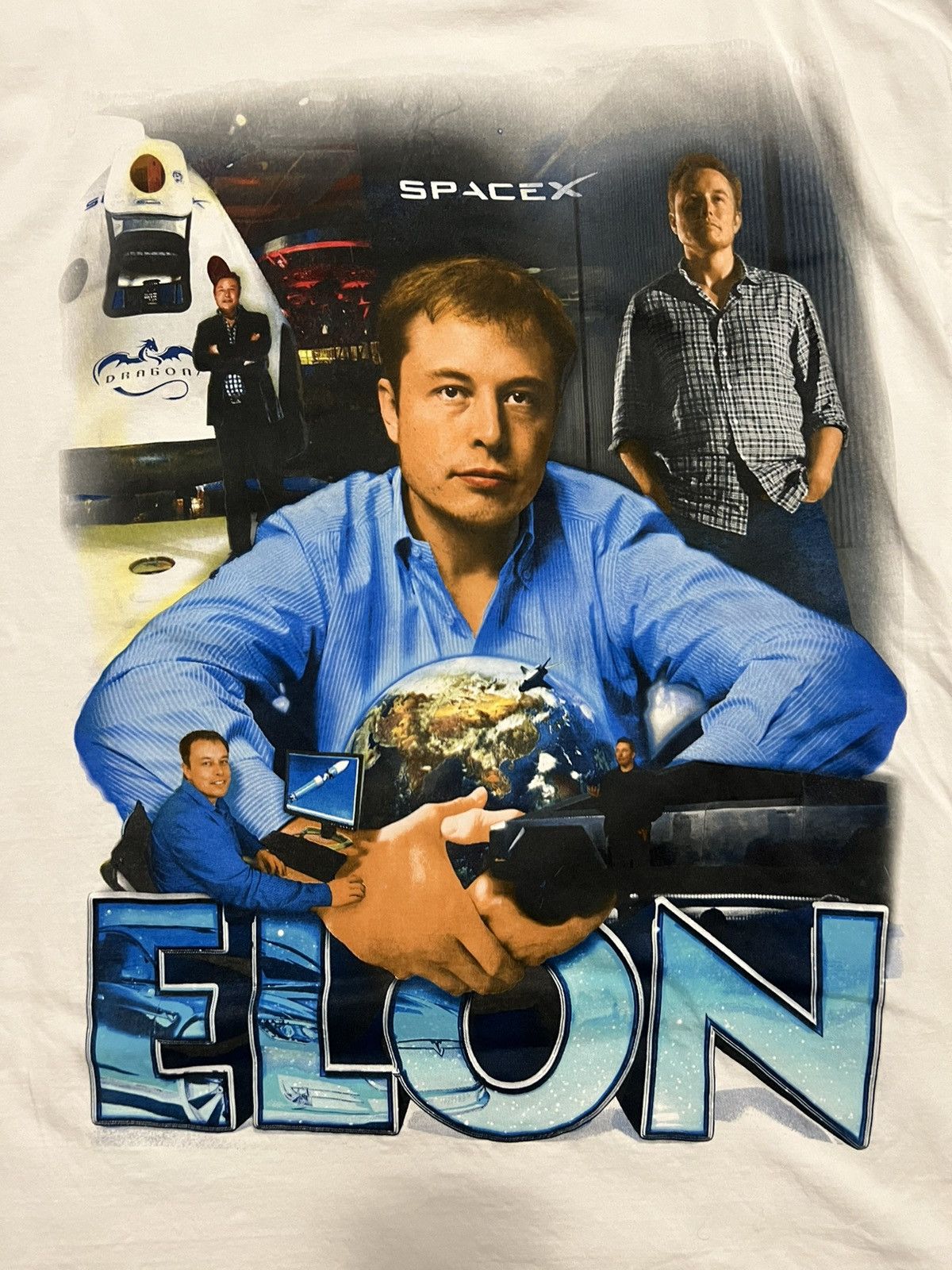 Marino Morwood MARINO MORWOOD ELON MUSK RAP TEE Size US XL / EU 56 / 4 - 3 Thumbnail