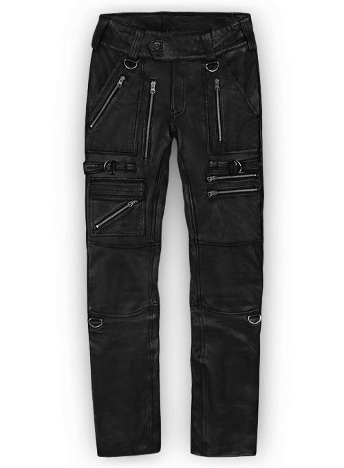 Slumxweirdo Biker Leather Trousers