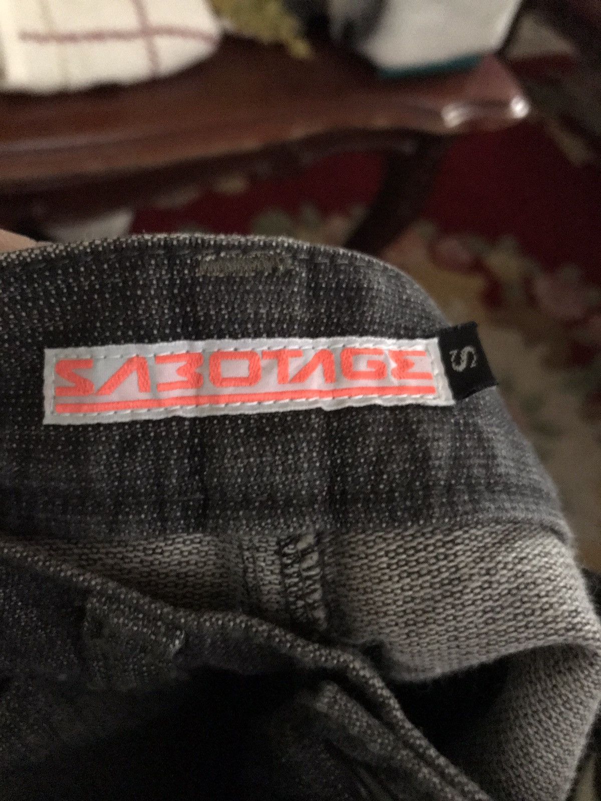 Japanese Brand Sabotage Paul Harvey Logo Archive Jeans Size US 30 / EU 46 - 12 Thumbnail