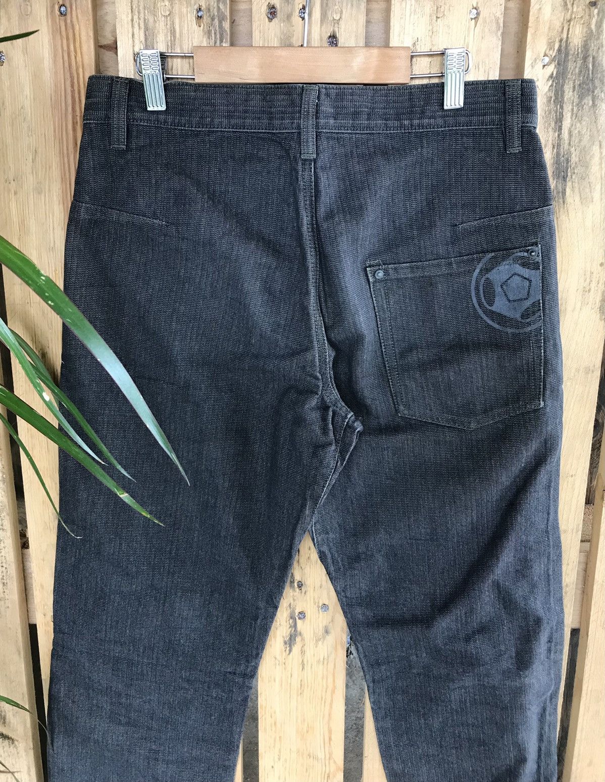 Japanese Brand Sabotage Paul Harvey Logo Archive Jeans Size US 30 / EU 46 - 6 Thumbnail