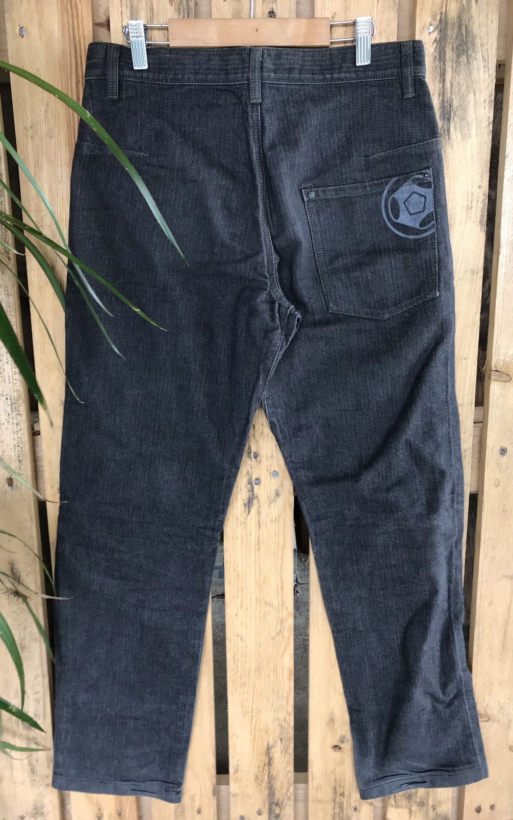 Japanese Brand Sabotage Paul Harvey Logo Archive Jeans Size US 30 / EU 46 - 4 Thumbnail