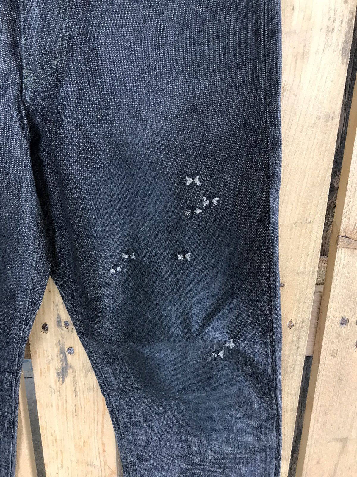 Japanese Brand Sabotage Paul Harvey Logo Archive Jeans Size US 30 / EU 46 - 10 Thumbnail