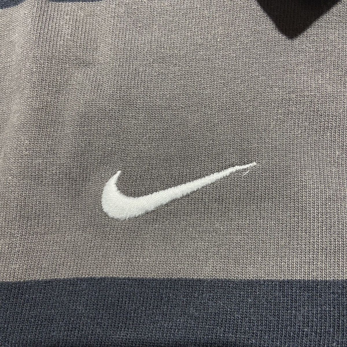Nike Vintage Y2K Nike Striped Rugby Polo Shirt Size US S / EU 44-46 / 1 - 4 Thumbnail