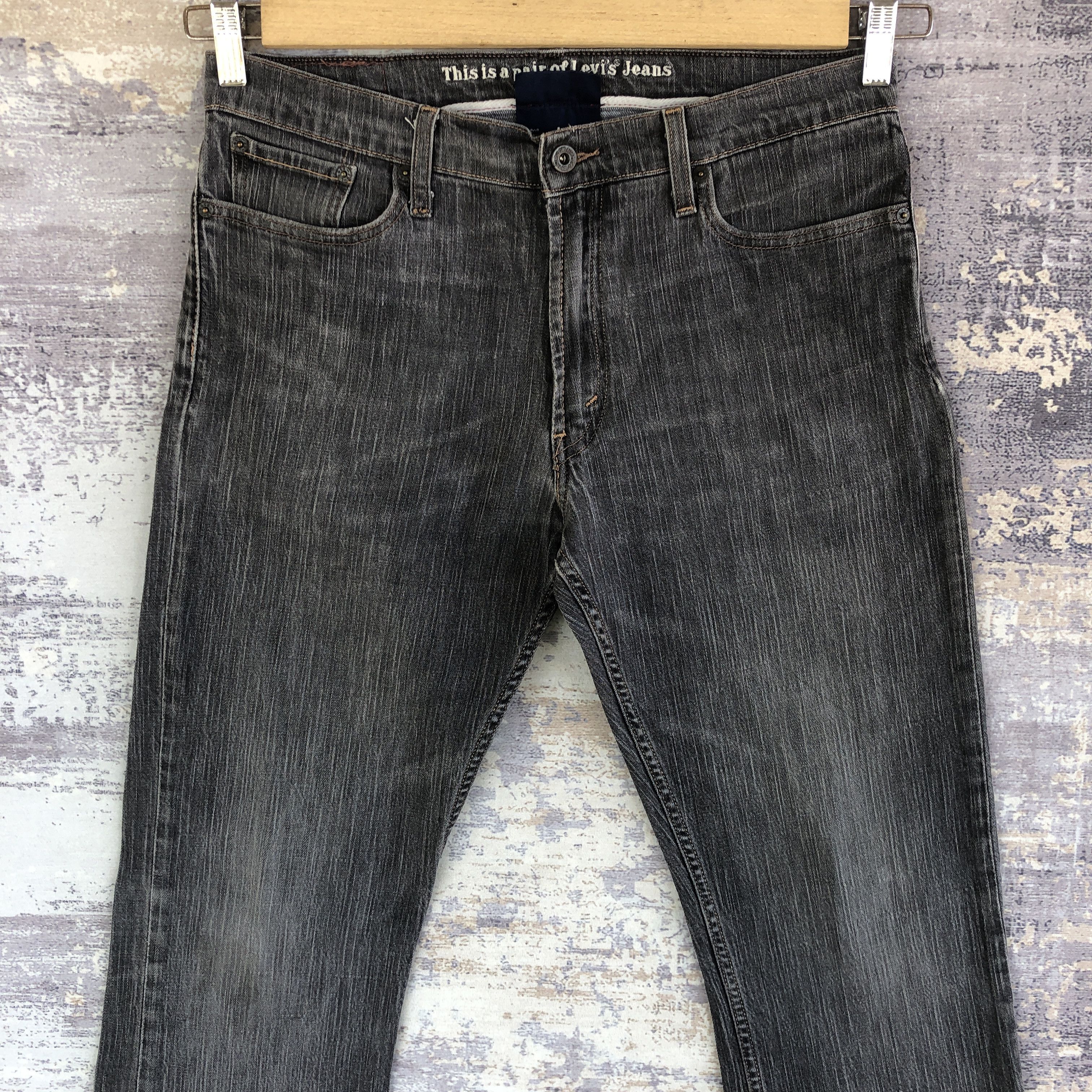Levi's Vintage Levis Bell Bottom Jeans Levi's Faded Black Denim Size US 32 / EU 48 - 5 Thumbnail