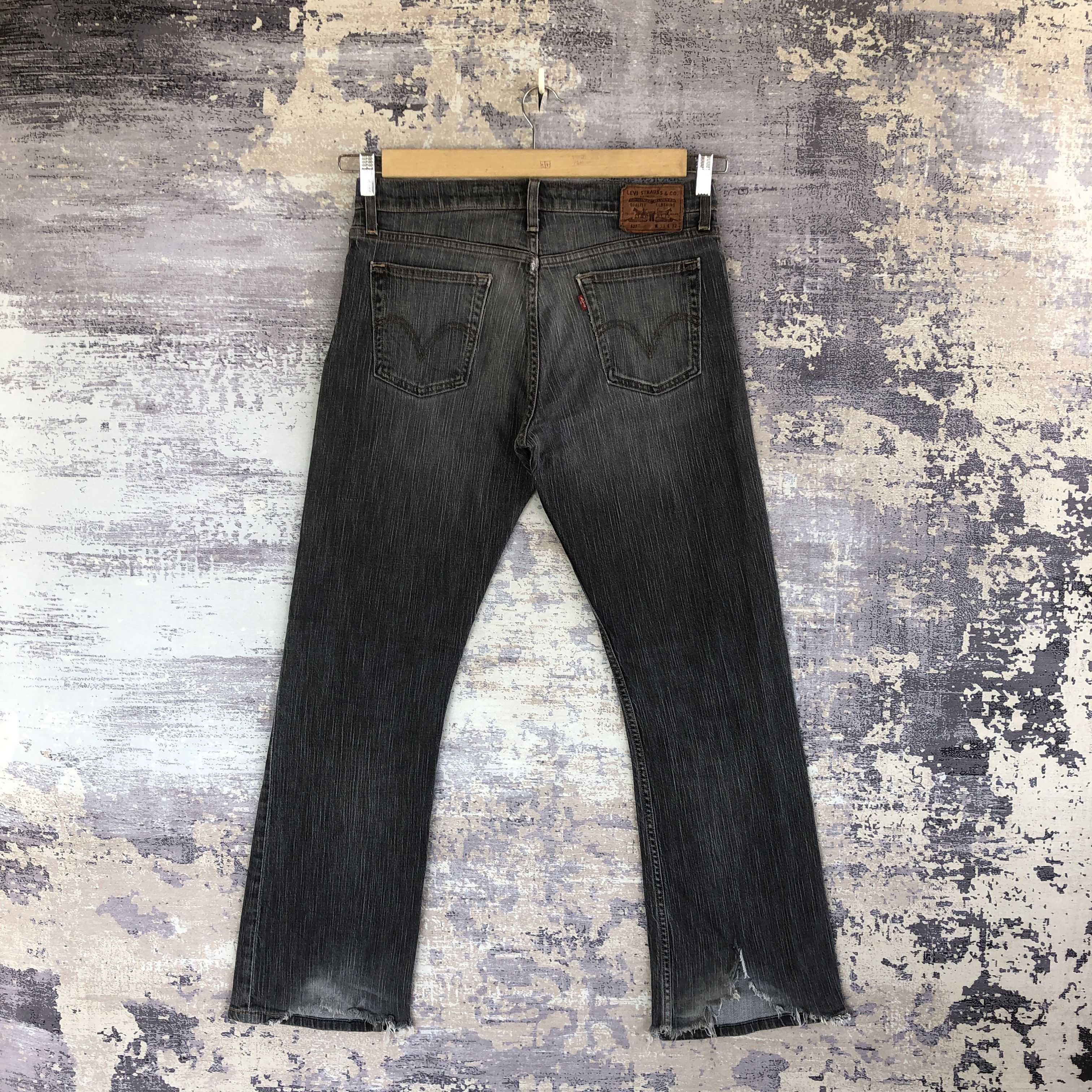 Levi's Vintage Levis Bell Bottom Jeans Levi's Faded Black Denim Size US 32 / EU 48 - 2 Thumbnail