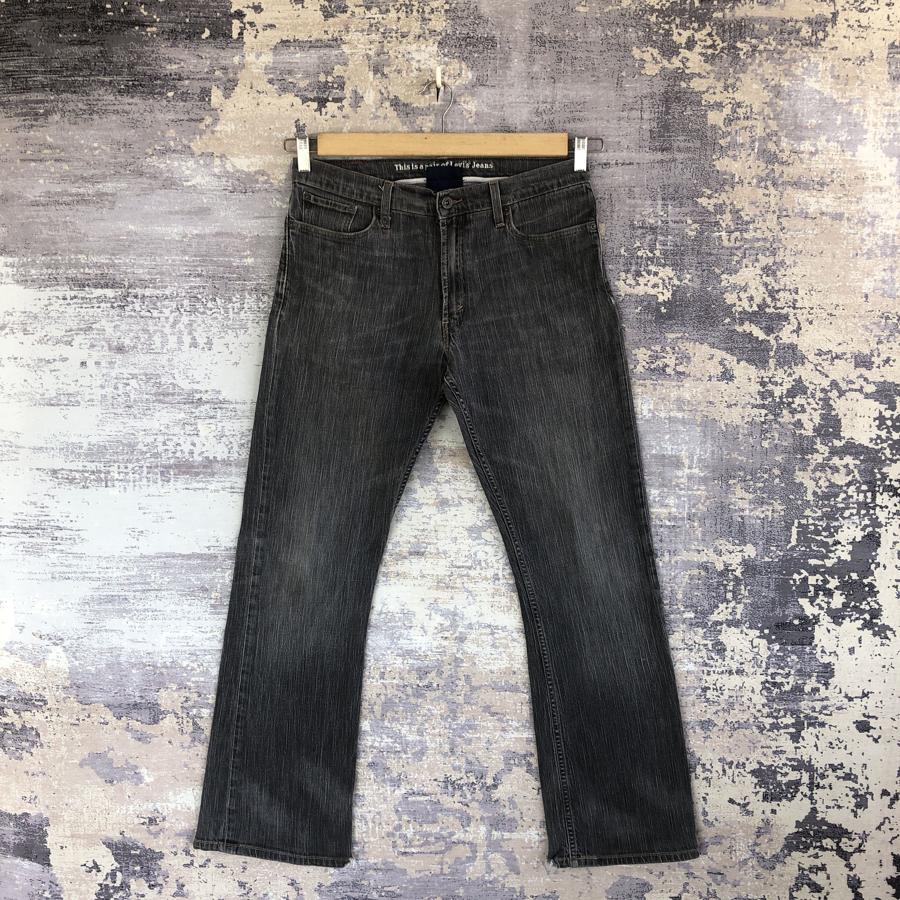 Levi's Vintage Levis Bell Bottom Jeans Levi's Faded Black Denim Size US 32 / EU 48 - 1 Thumbnail