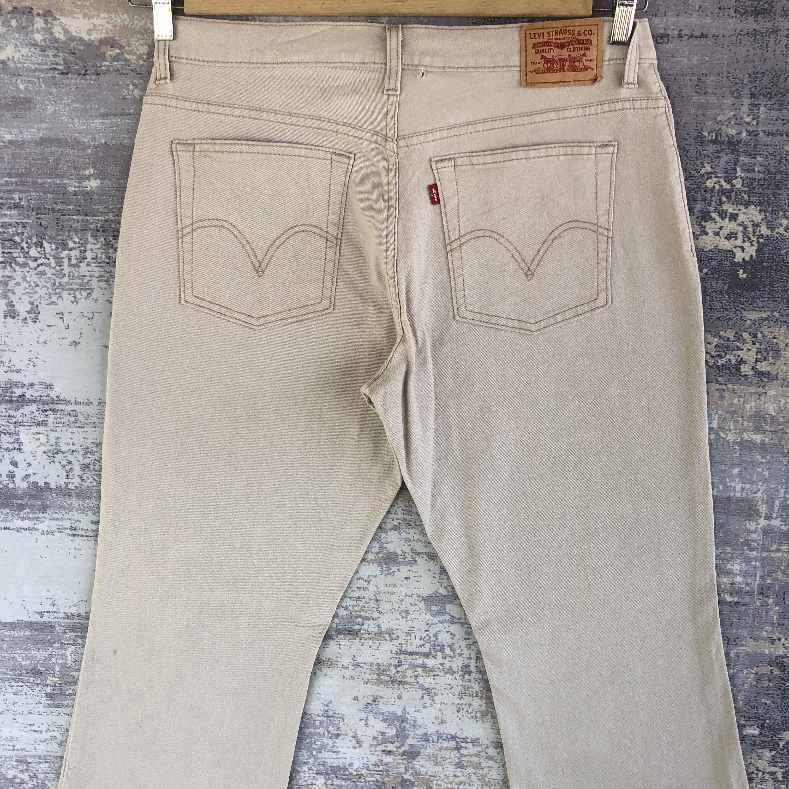 If Six Was Nine Vintage Levis Bell Bottom Jeans Flare Levi's Bootcut Denim Size US 32 / EU 48 - 4 Thumbnail
