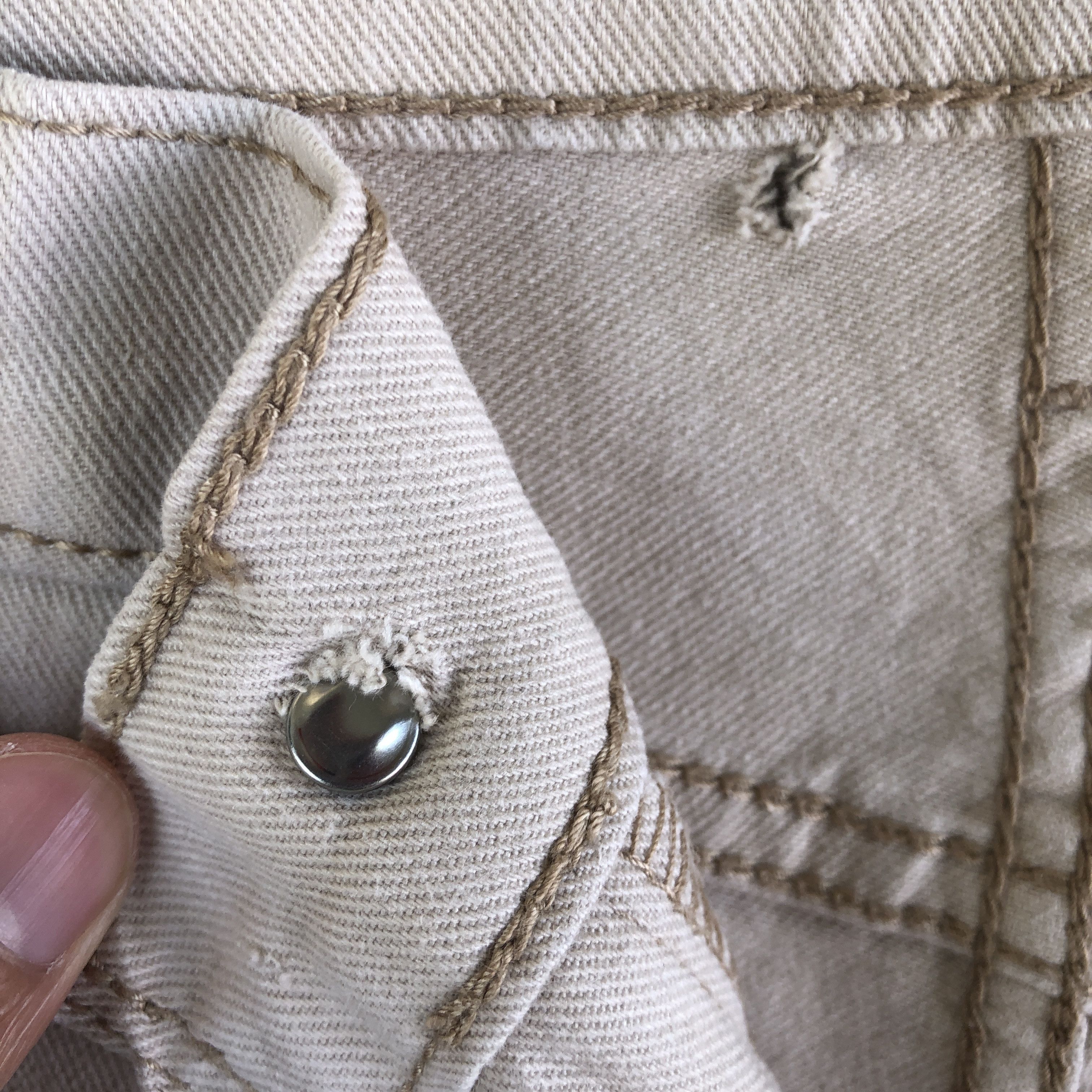 If Six Was Nine Vintage Levis Bell Bottom Jeans Flare Levi's Bootcut Denim Size US 32 / EU 48 - 7 Thumbnail