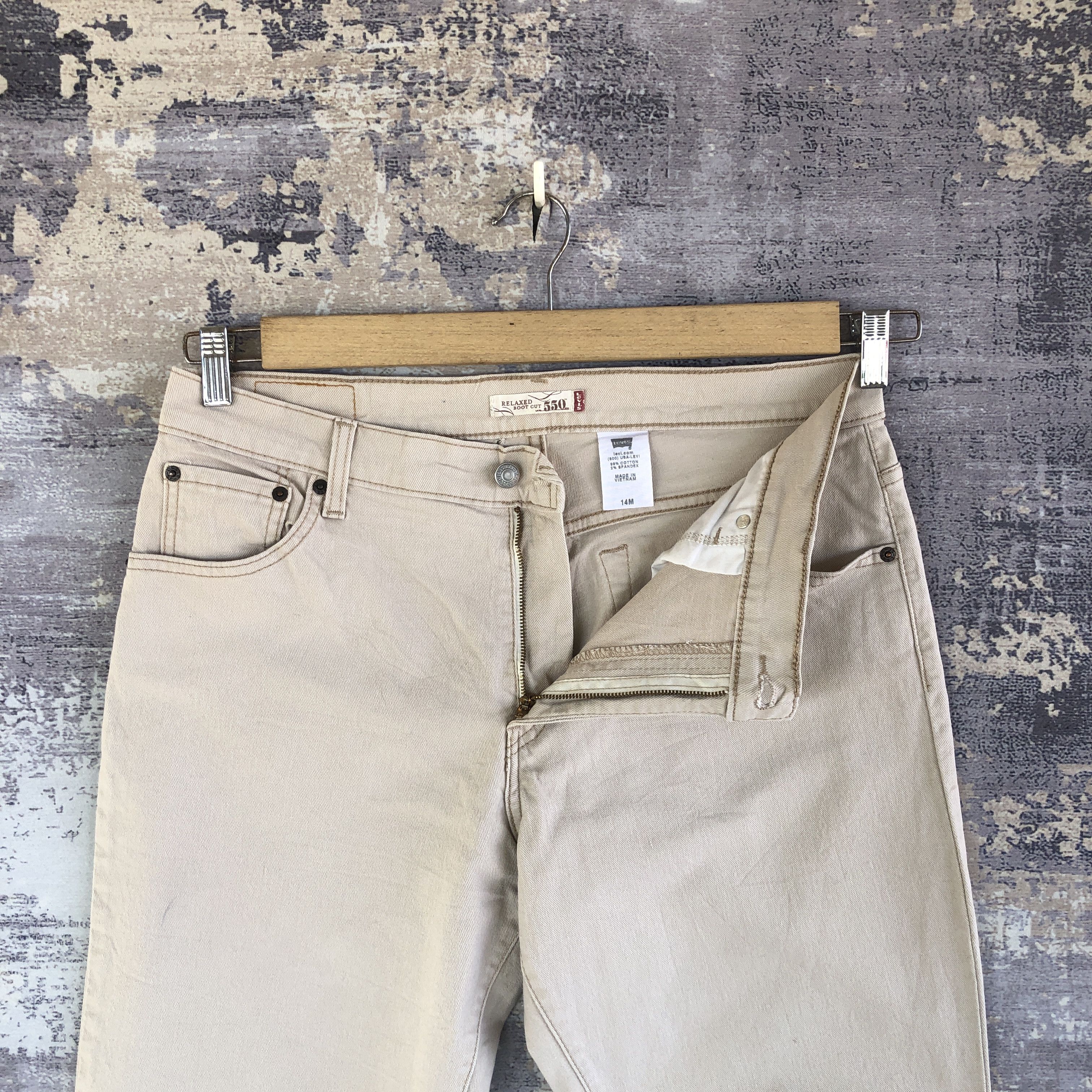 If Six Was Nine Vintage Levis Bell Bottom Jeans Flare Levi's Bootcut Denim Size US 32 / EU 48 - 6 Thumbnail