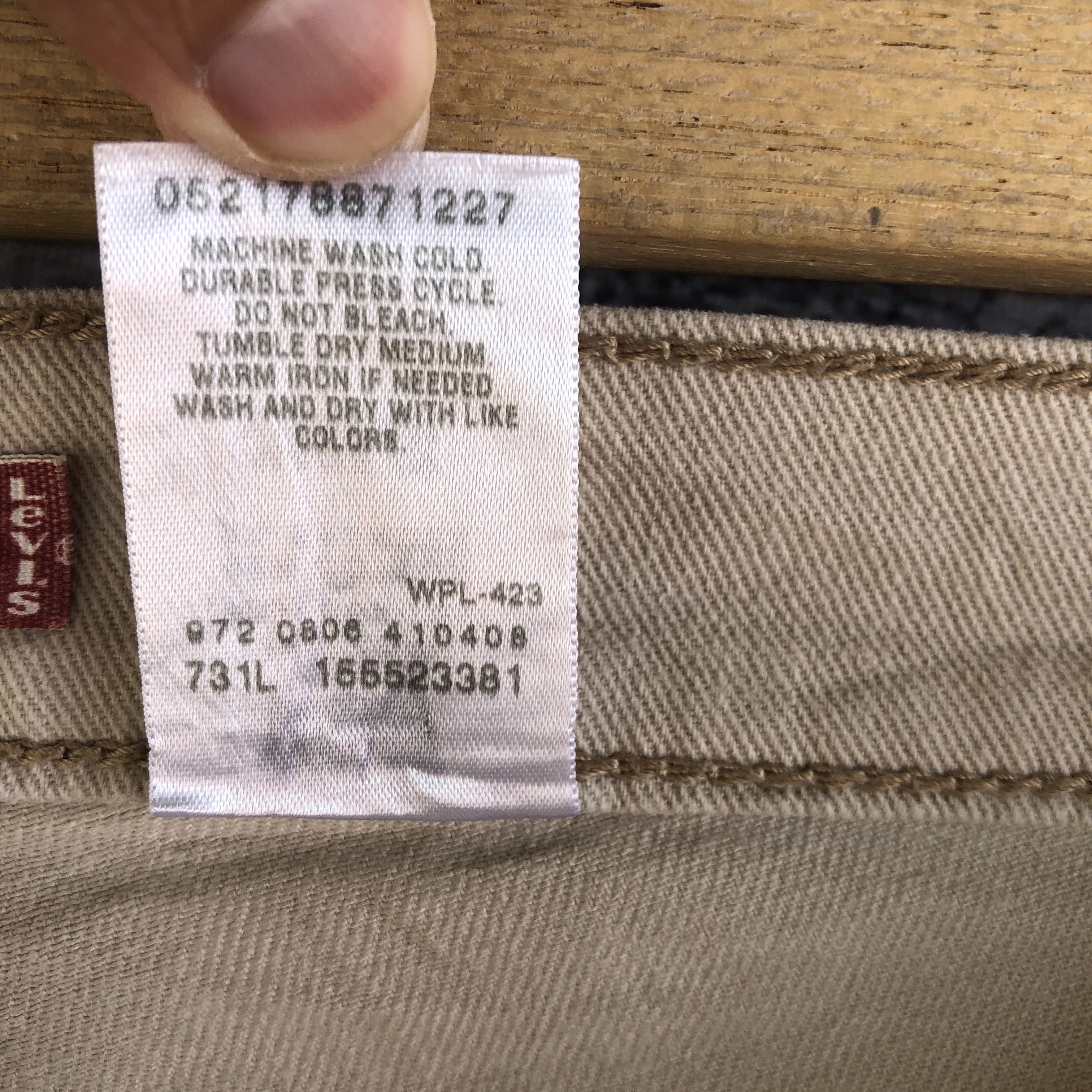 If Six Was Nine Vintage Levis Bell Bottom Jeans Flare Levi's Bootcut Denim Size US 32 / EU 48 - 10 Thumbnail