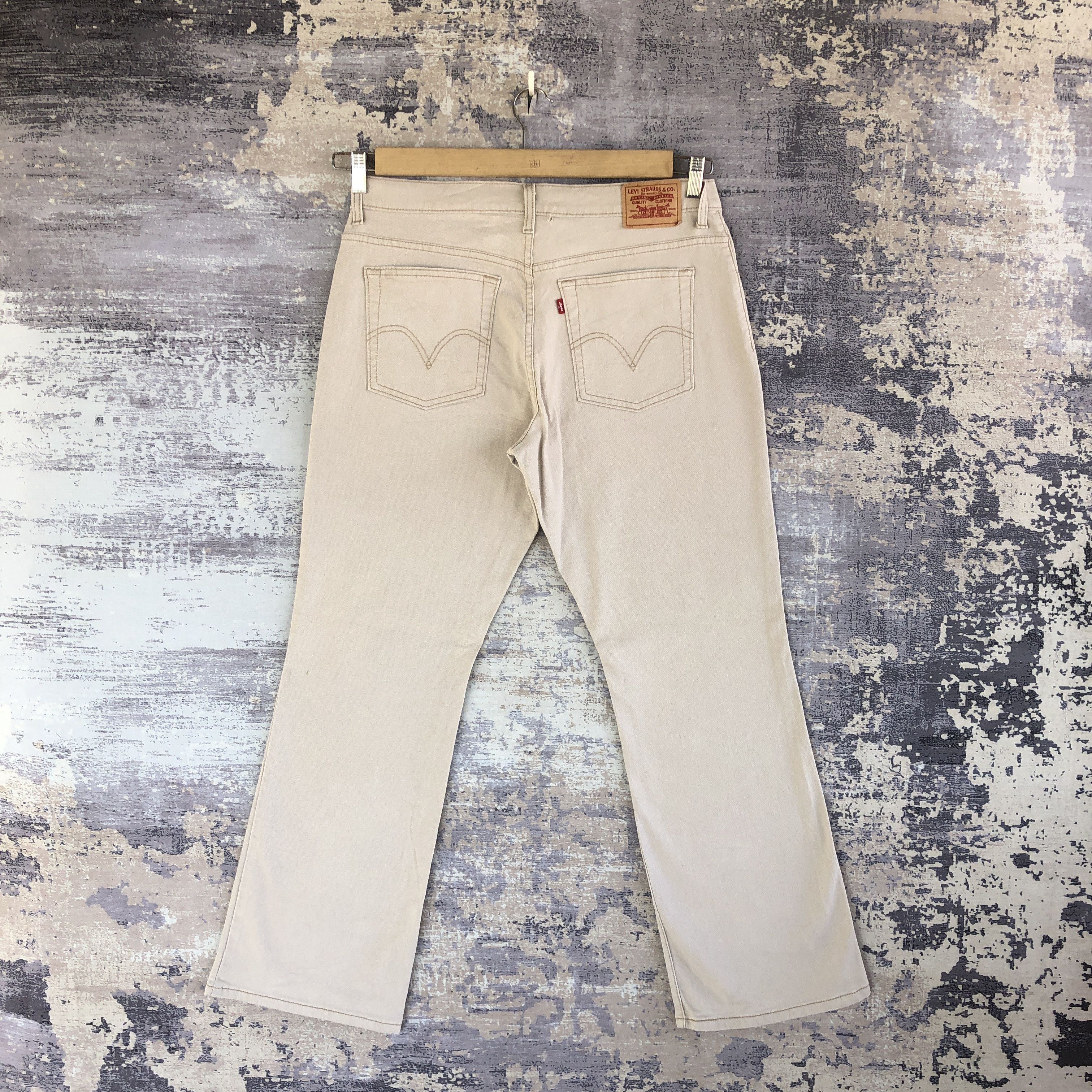 If Six Was Nine Vintage Levis Bell Bottom Jeans Flare Levi's Bootcut Denim Size US 32 / EU 48 - 2 Thumbnail